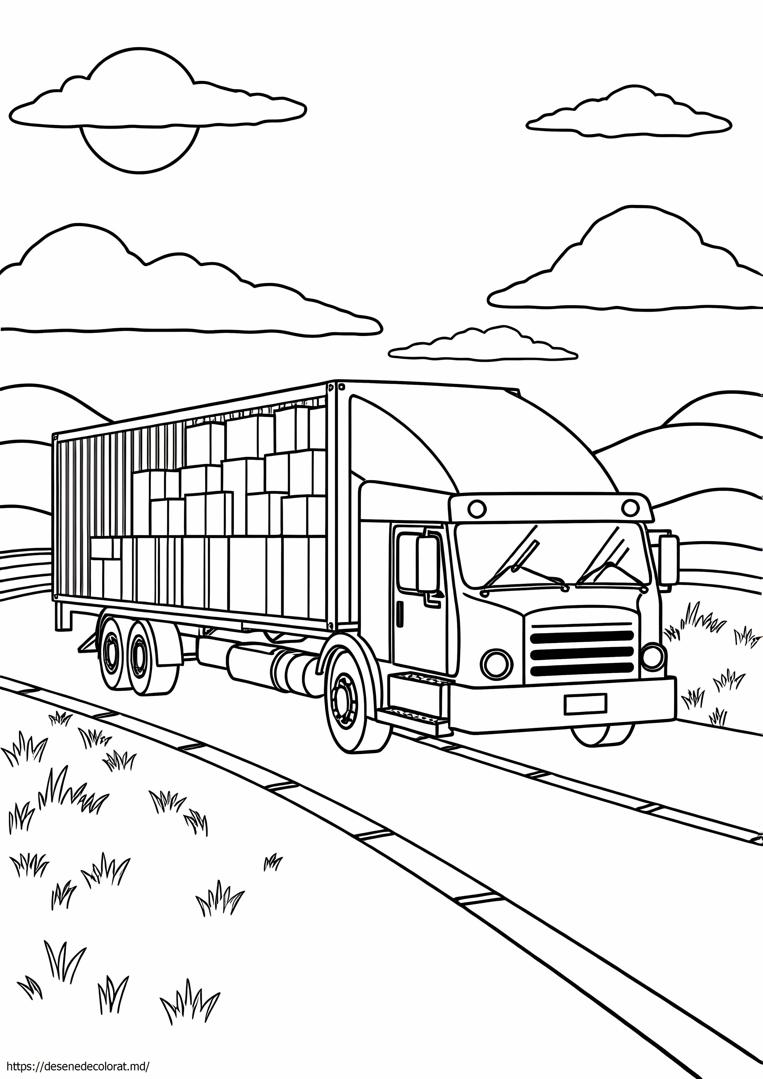 Camion container