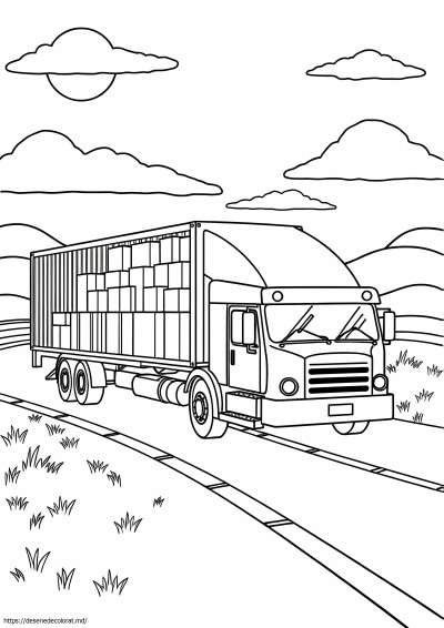 Camion container