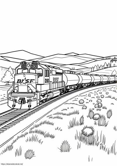 Tren de marfă tren bnsf