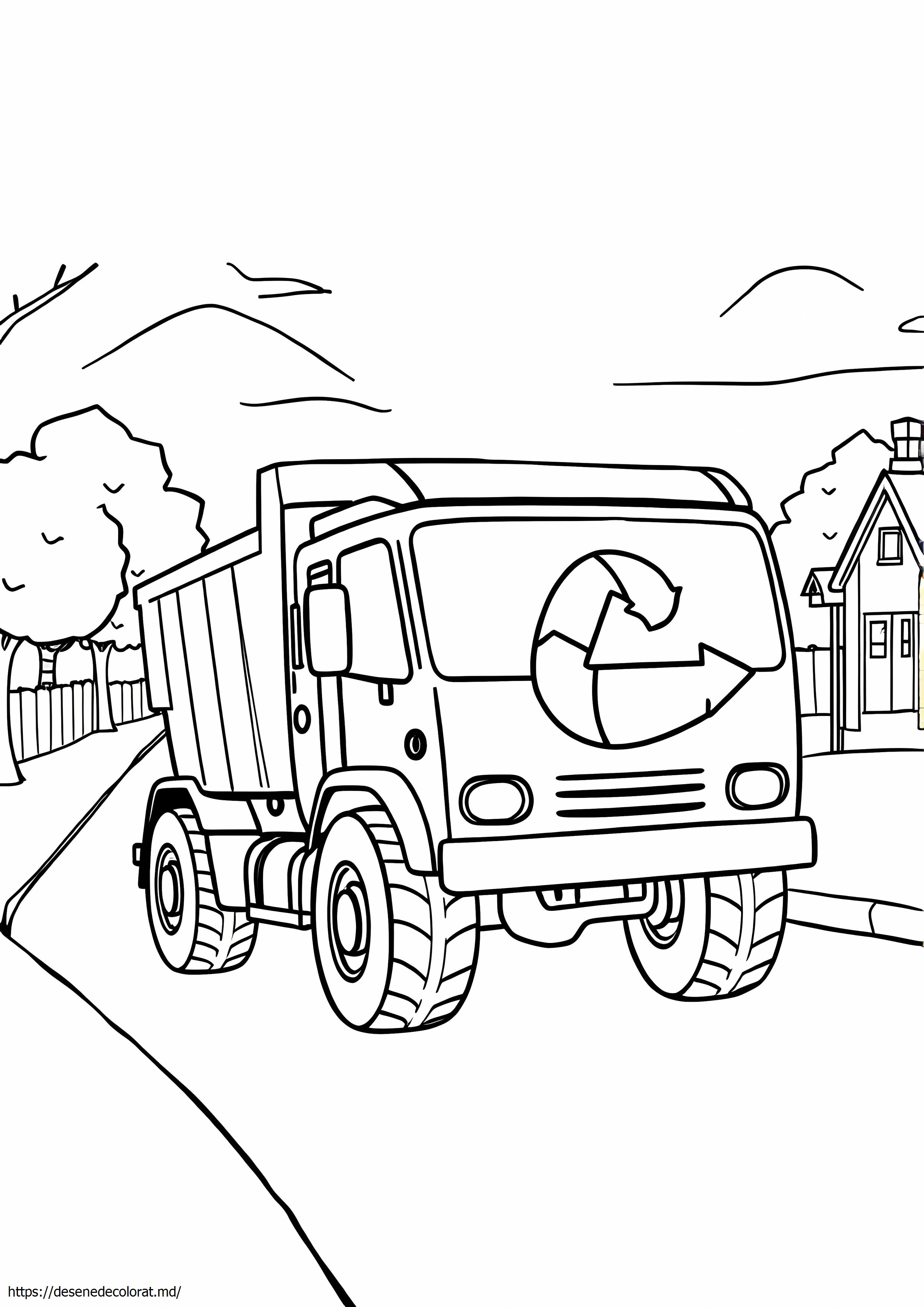 Camion de reciclare