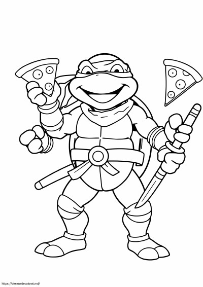 Teenage mutant ninja turtles michelangelo
