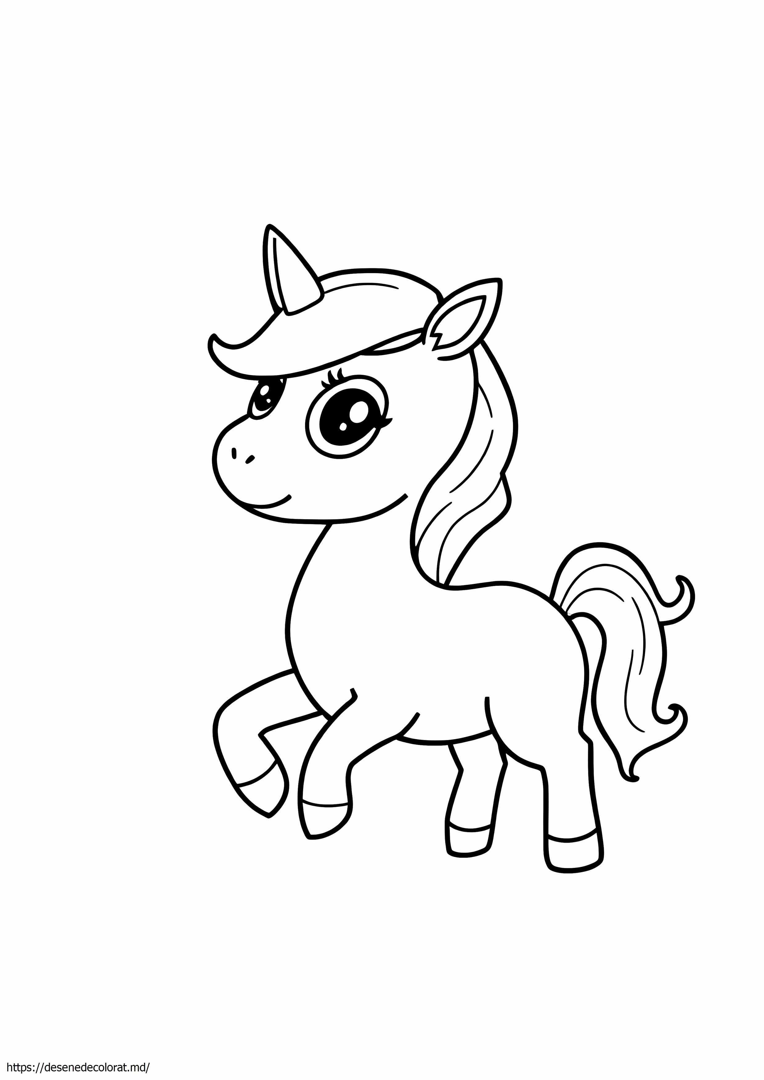 Unicorn drăguț ușor