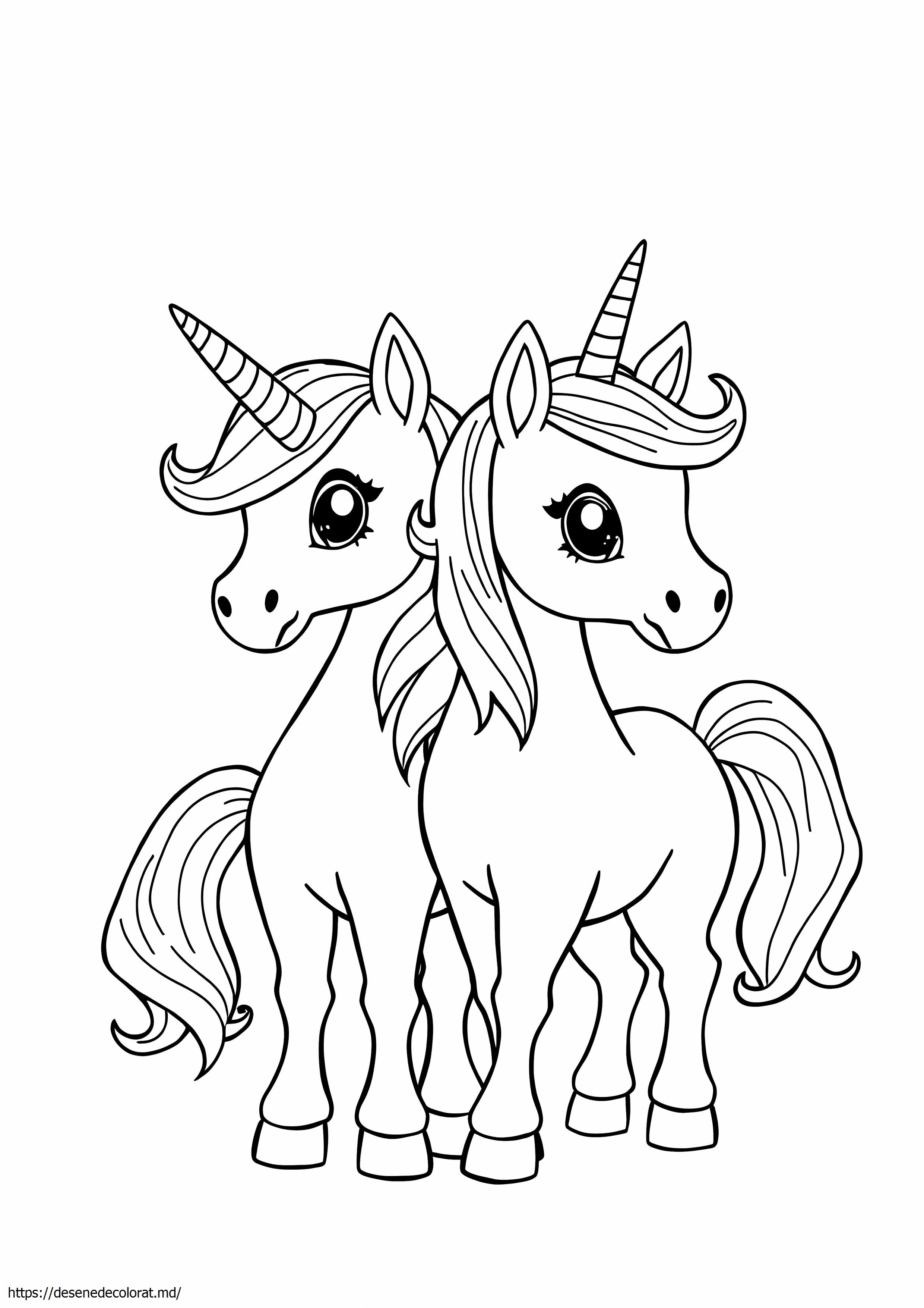 Doi unicorni