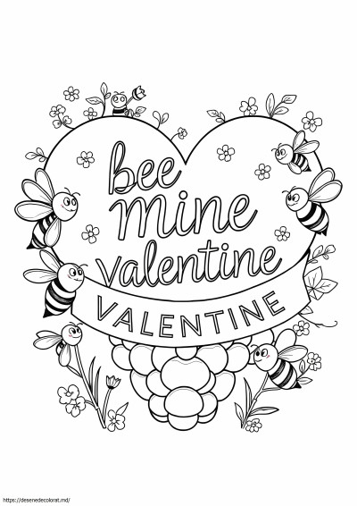 Bee mine valentine