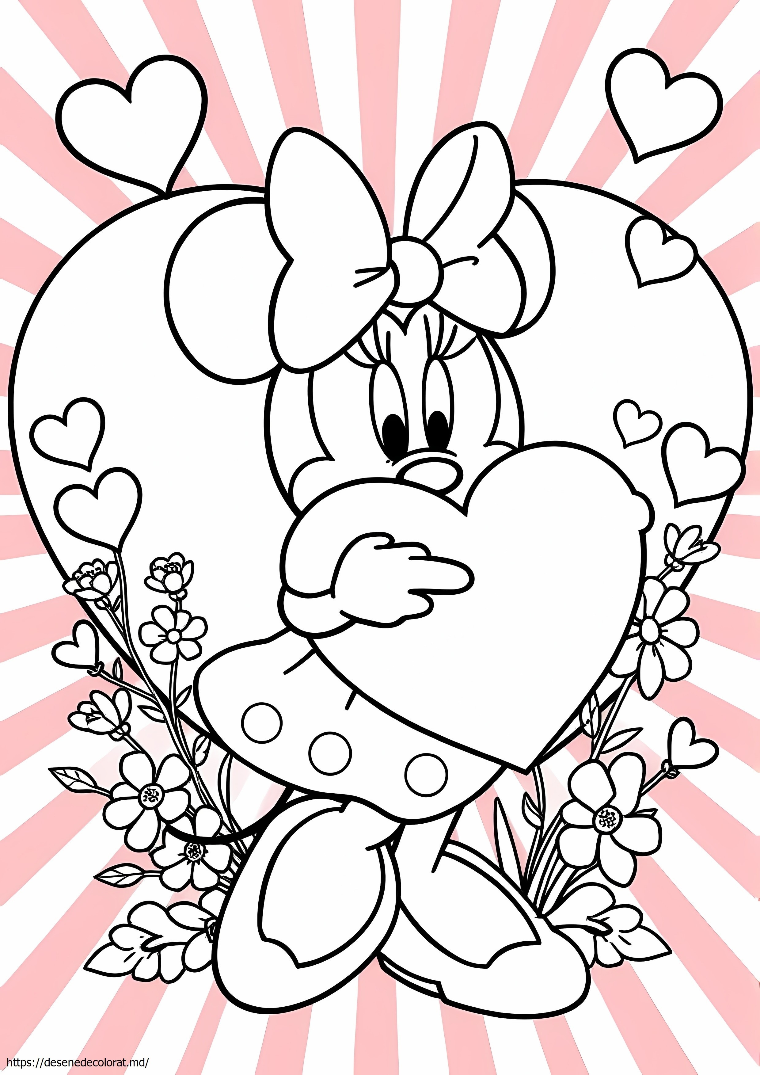 Minnie mouse valentine