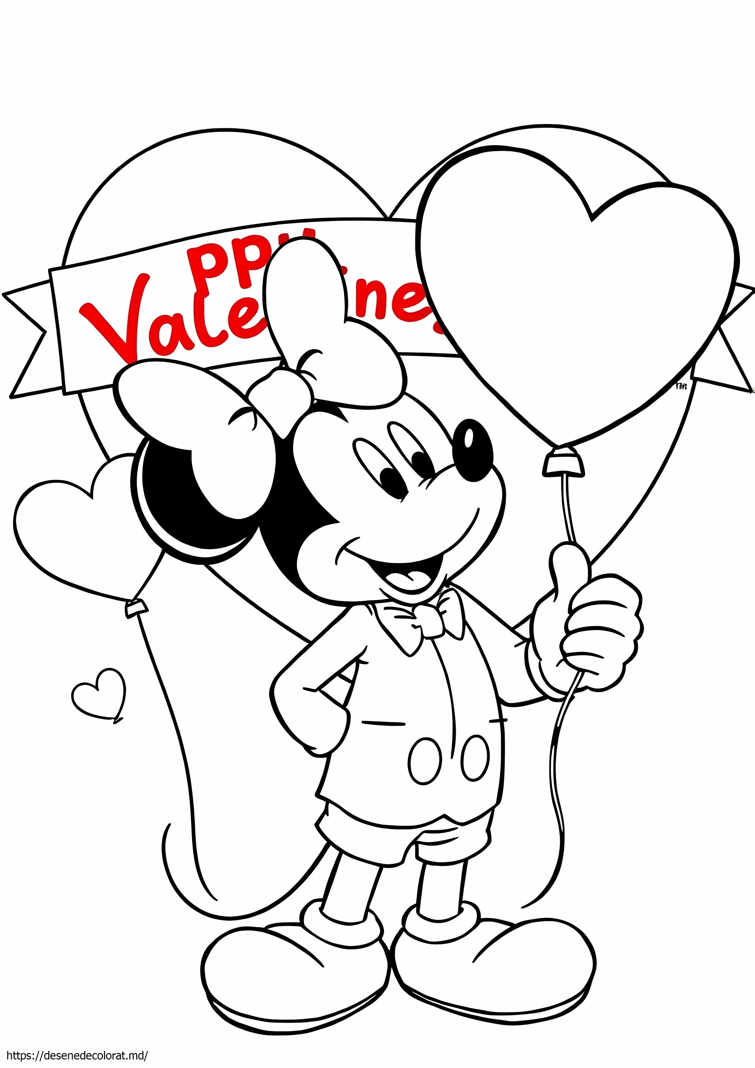 Mickey mouse valentine