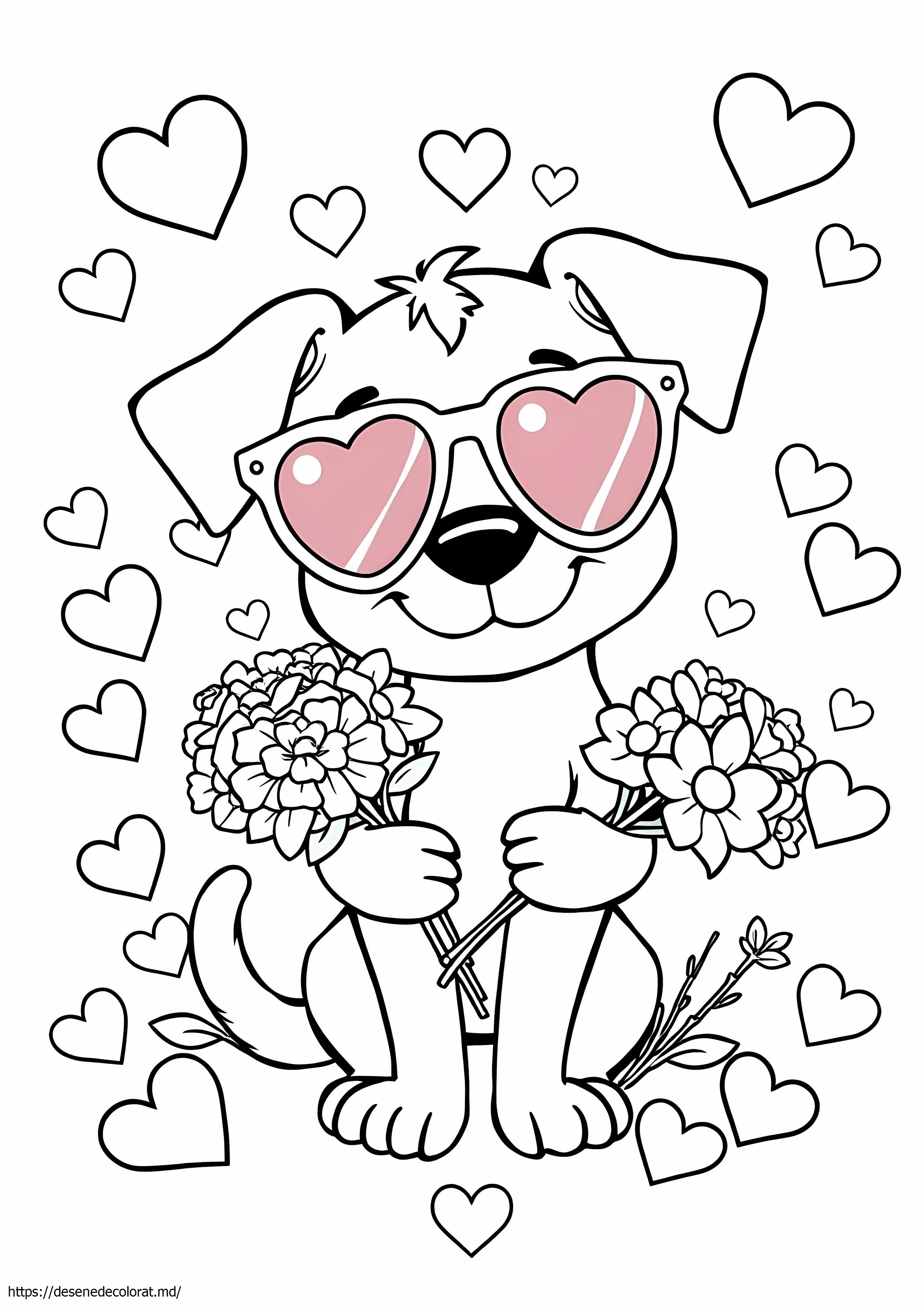 Valentines albastru