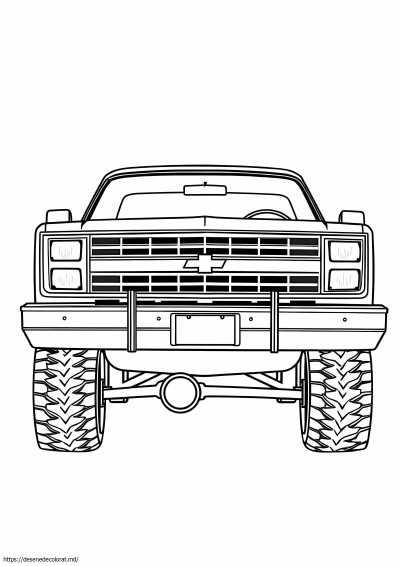 Camion chevy c 10 din 1985