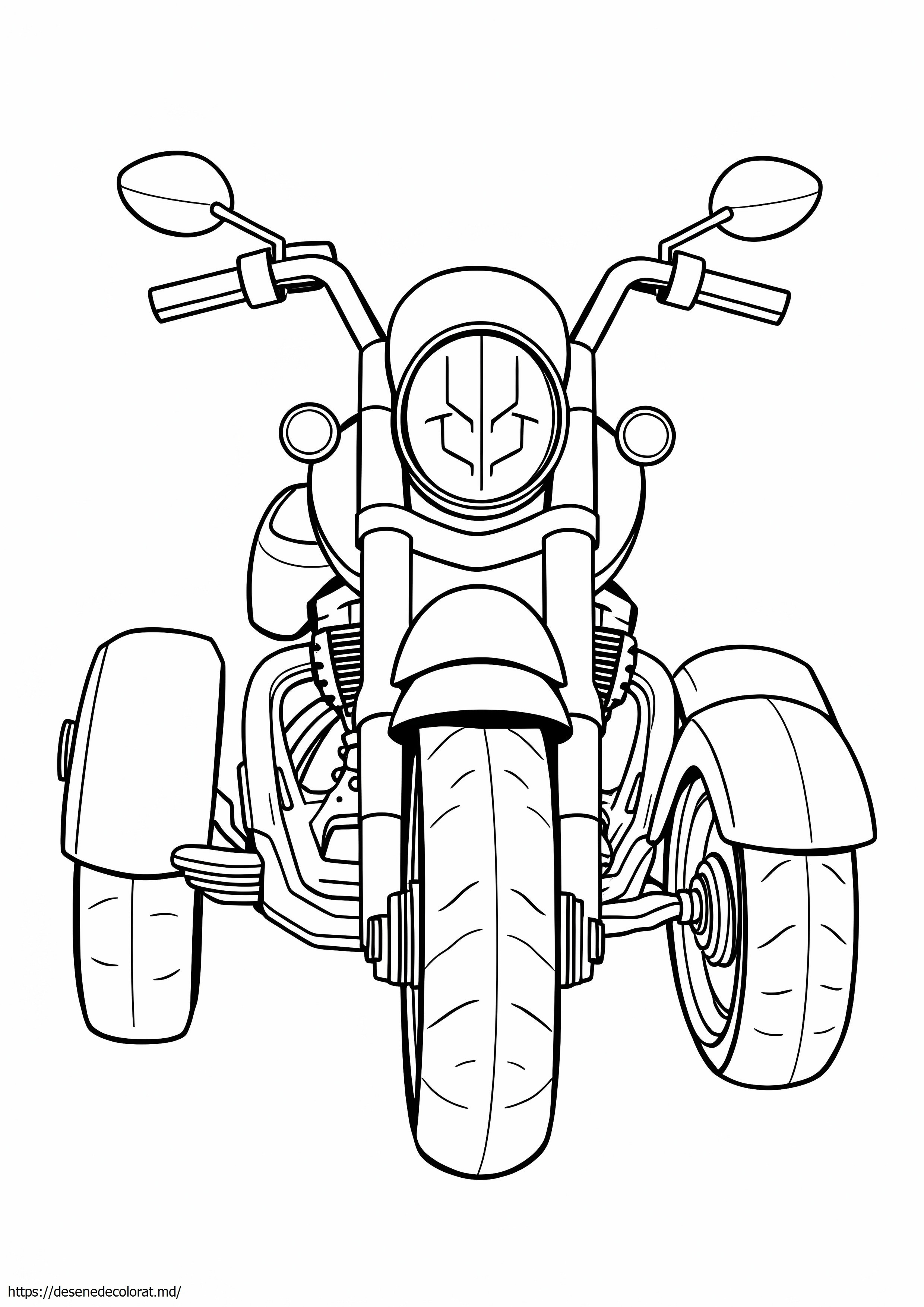 Motocicleta cu 3 roti