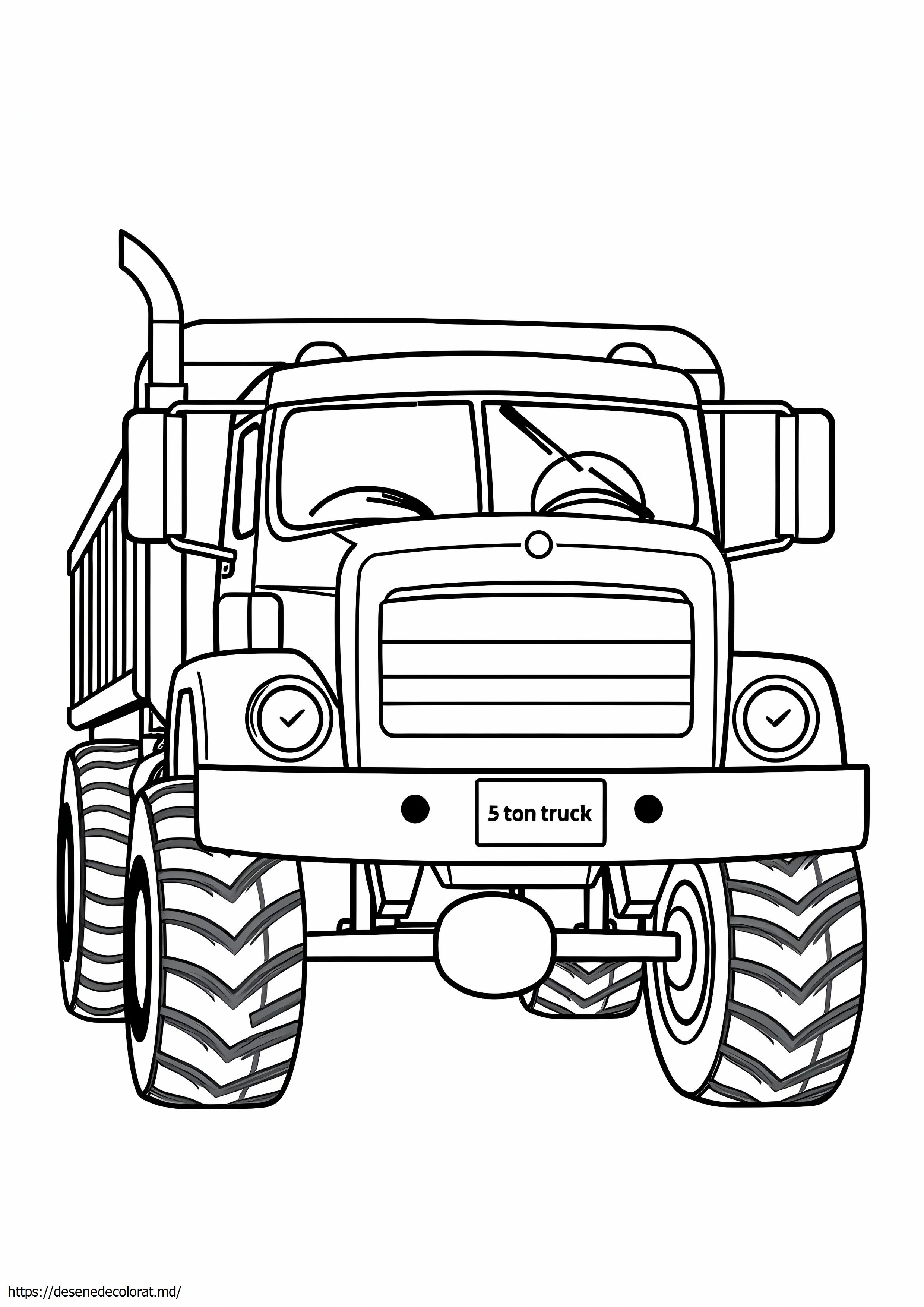 Camion de 5 tone