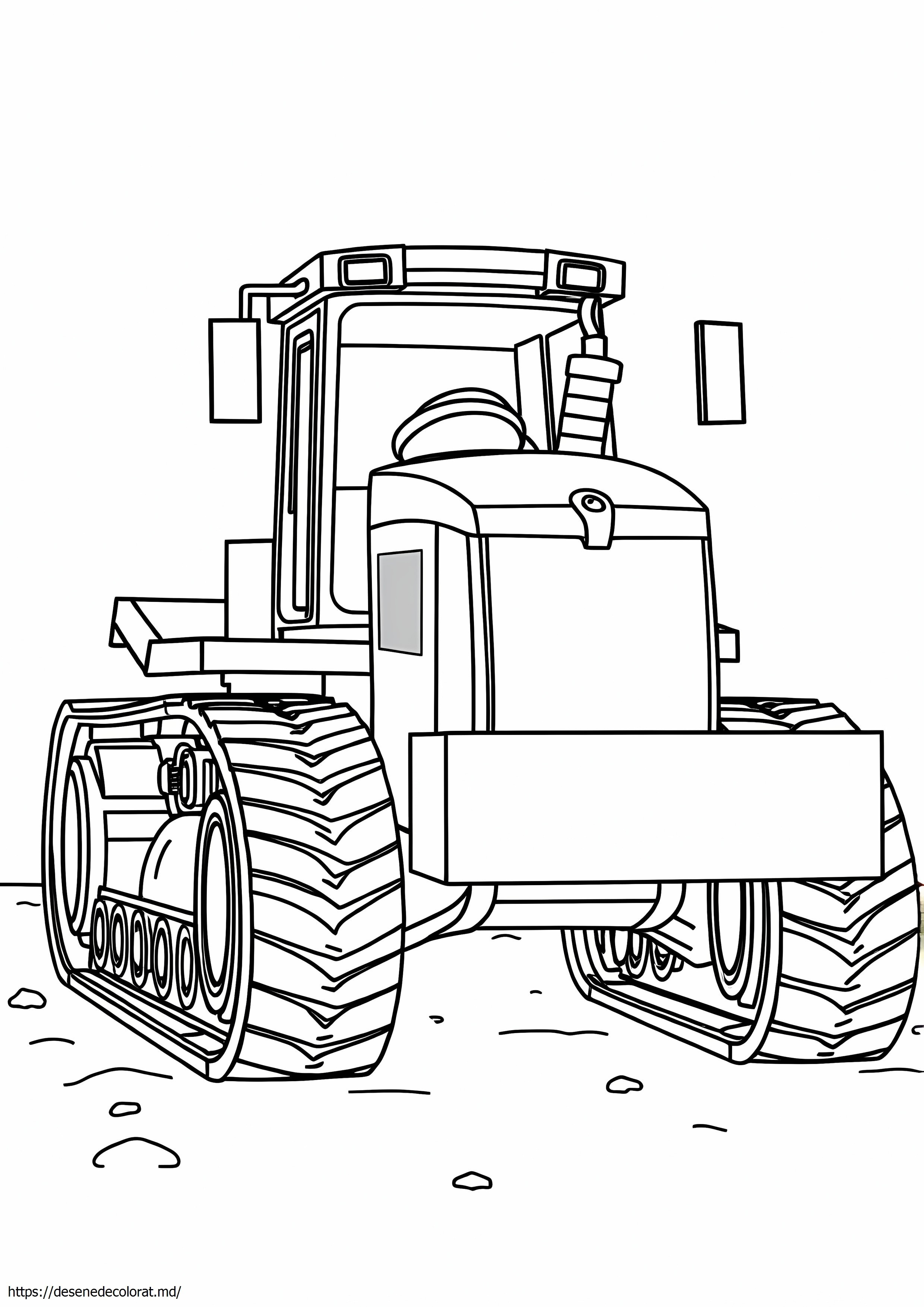 Tractor cu omidă