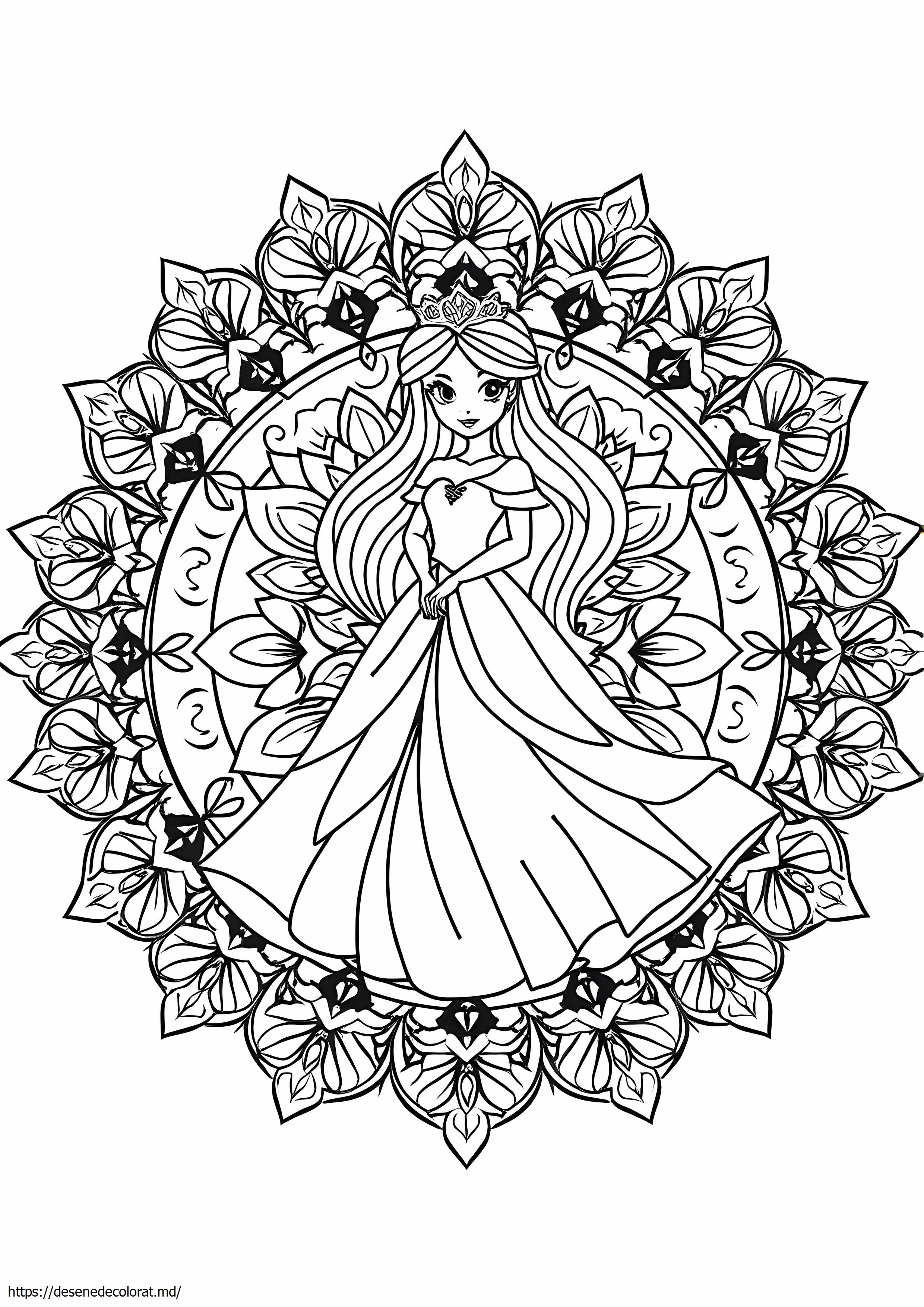 Prințesă mandala