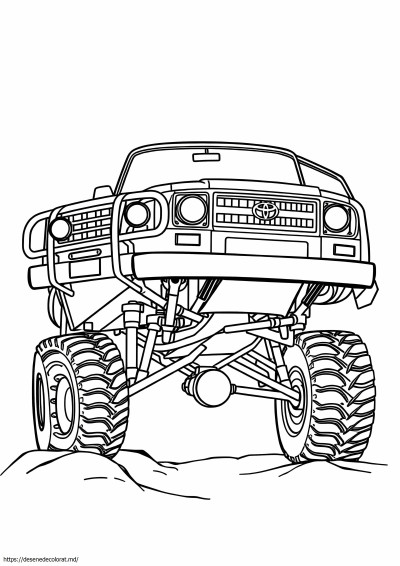 Toyota land cruiser ridicat