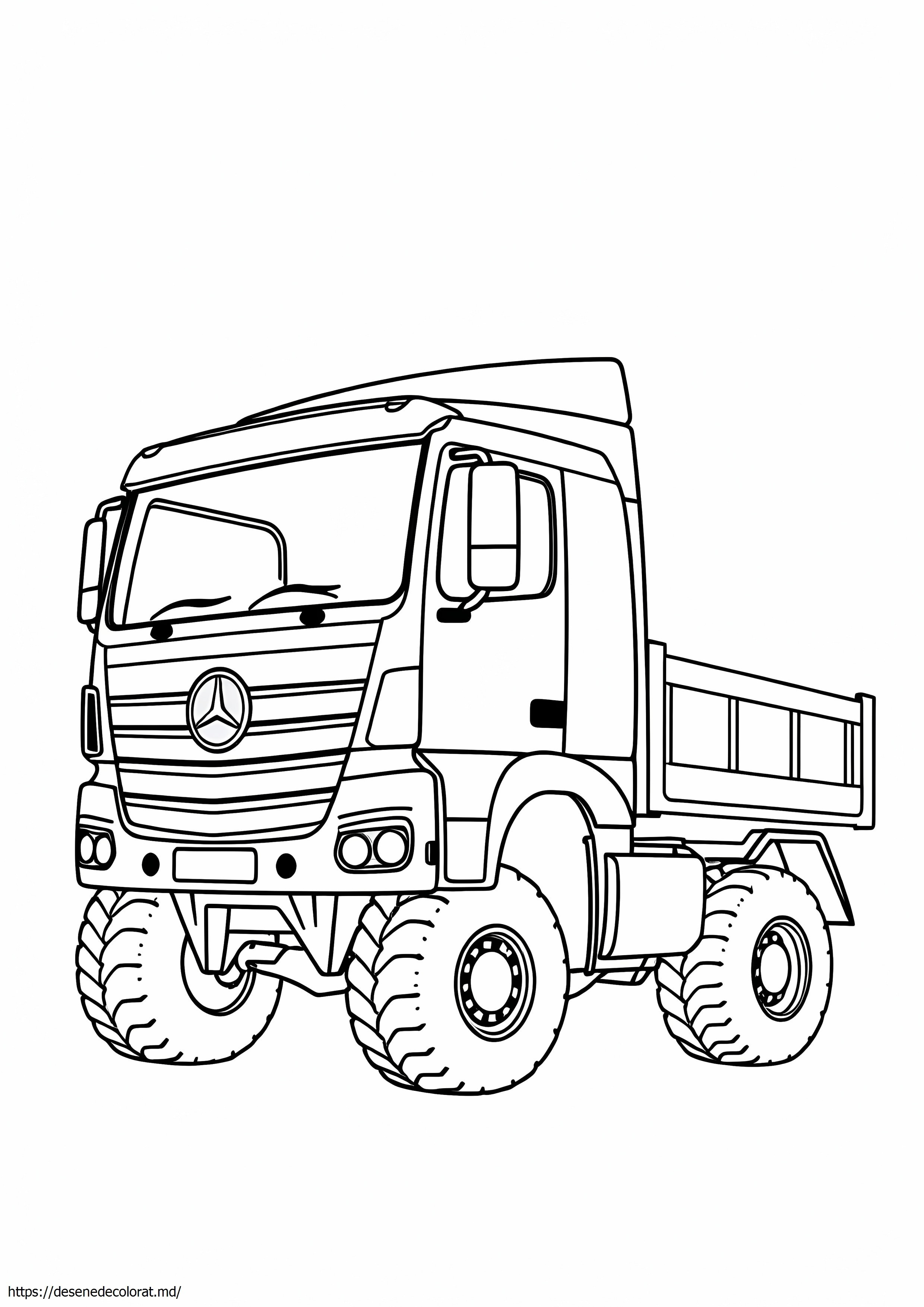 Camion mercedes