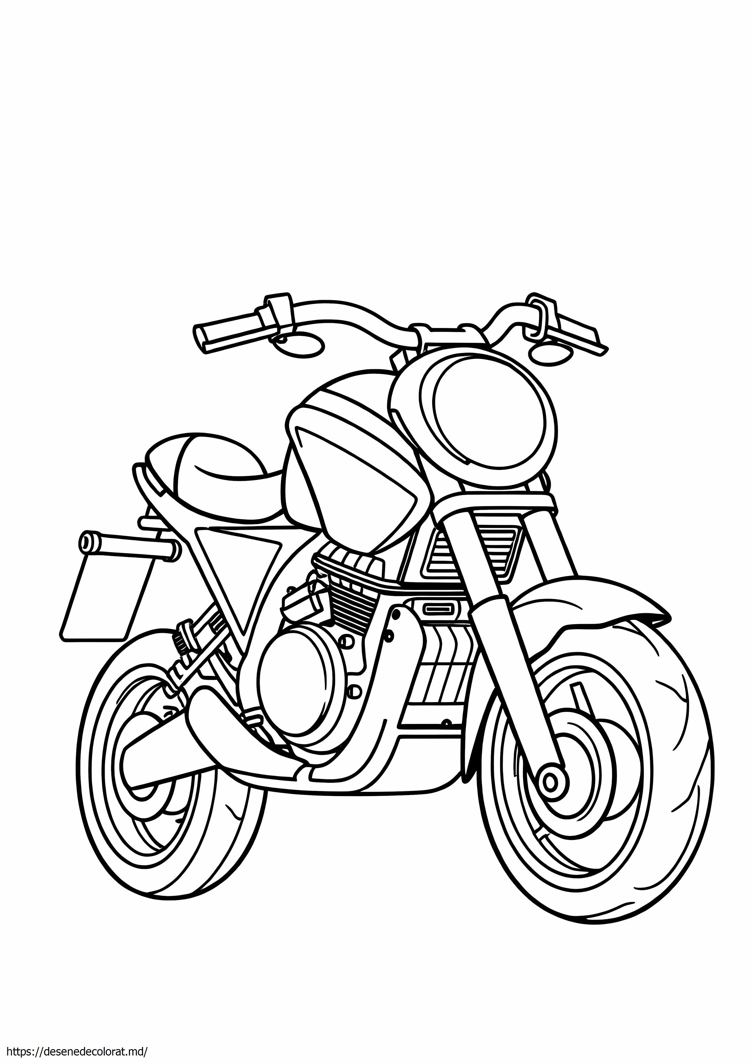 Motocicleta cu motor
