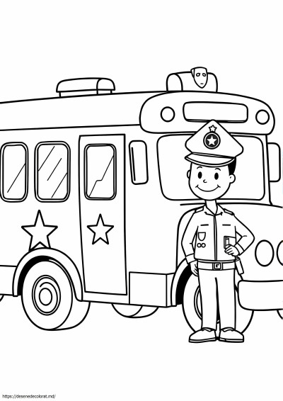 Autobuzul poliției
