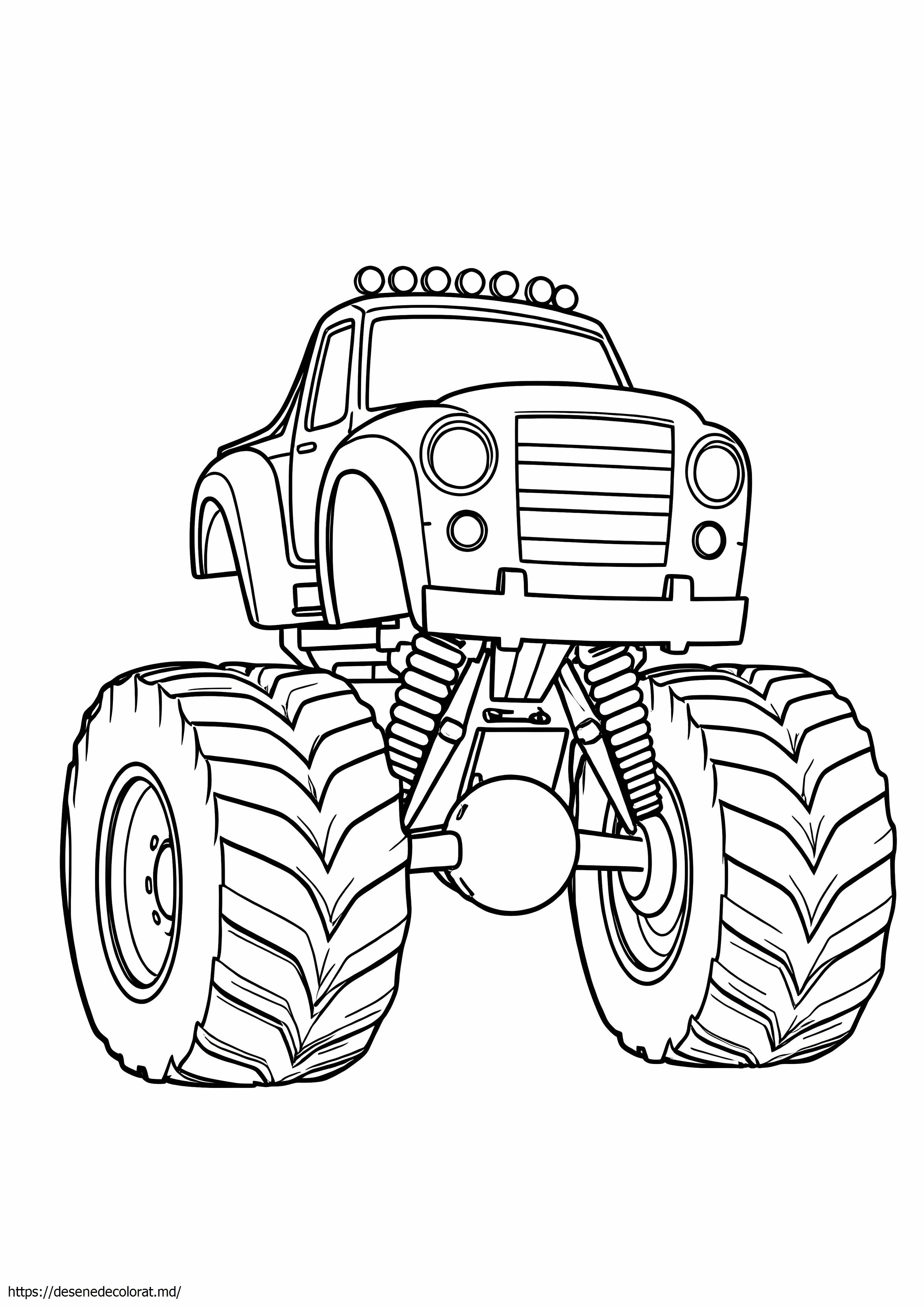 Camion monstru simplu