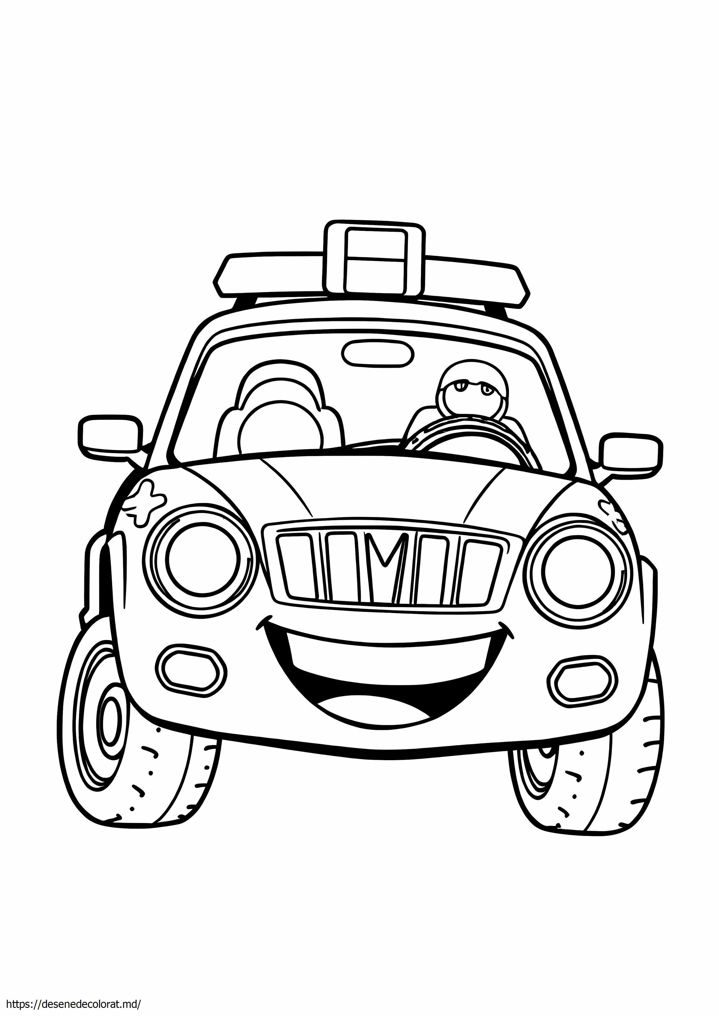 Tare mașină de poliție