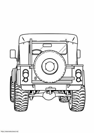 Jeep militar