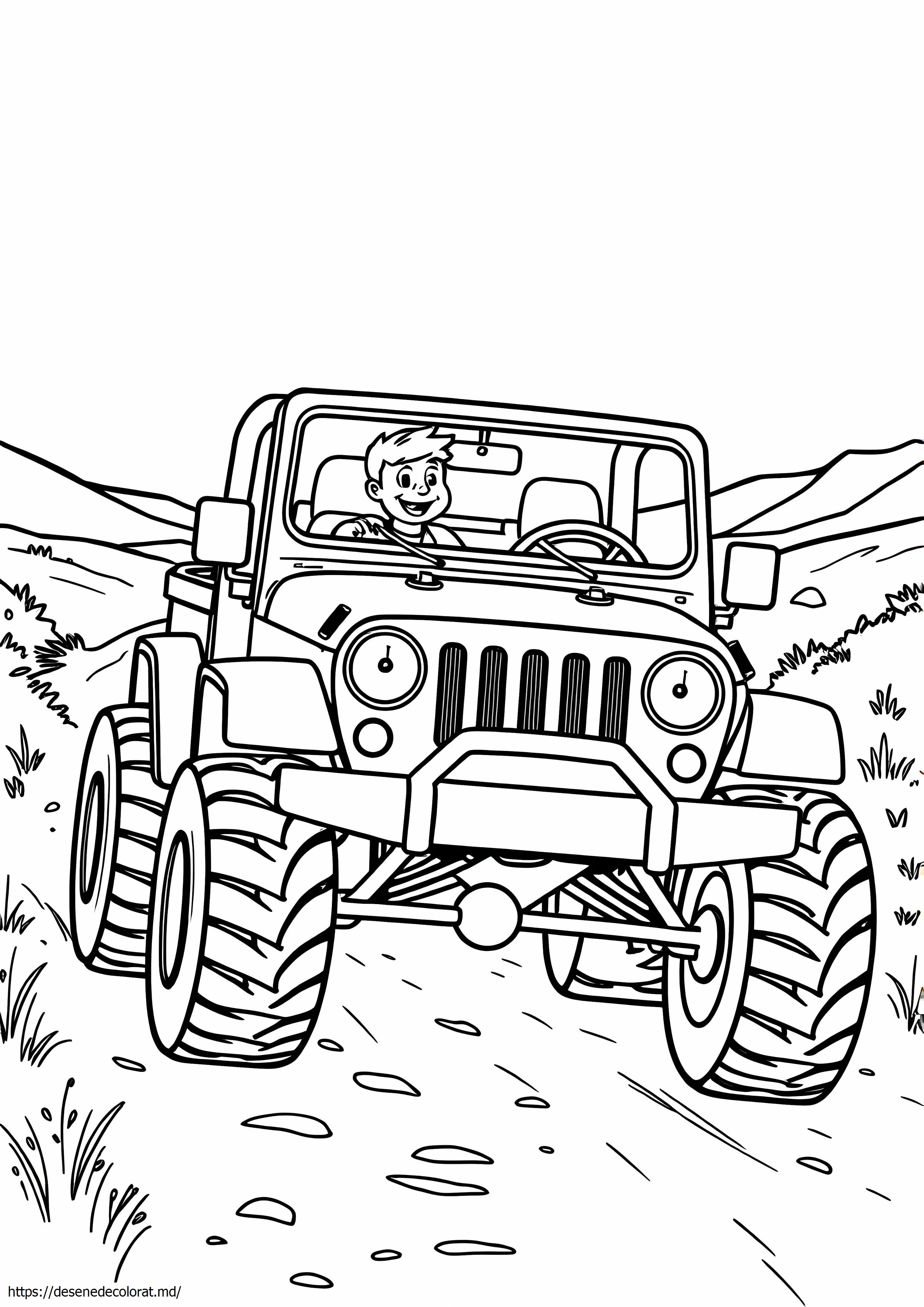 Jeep off road