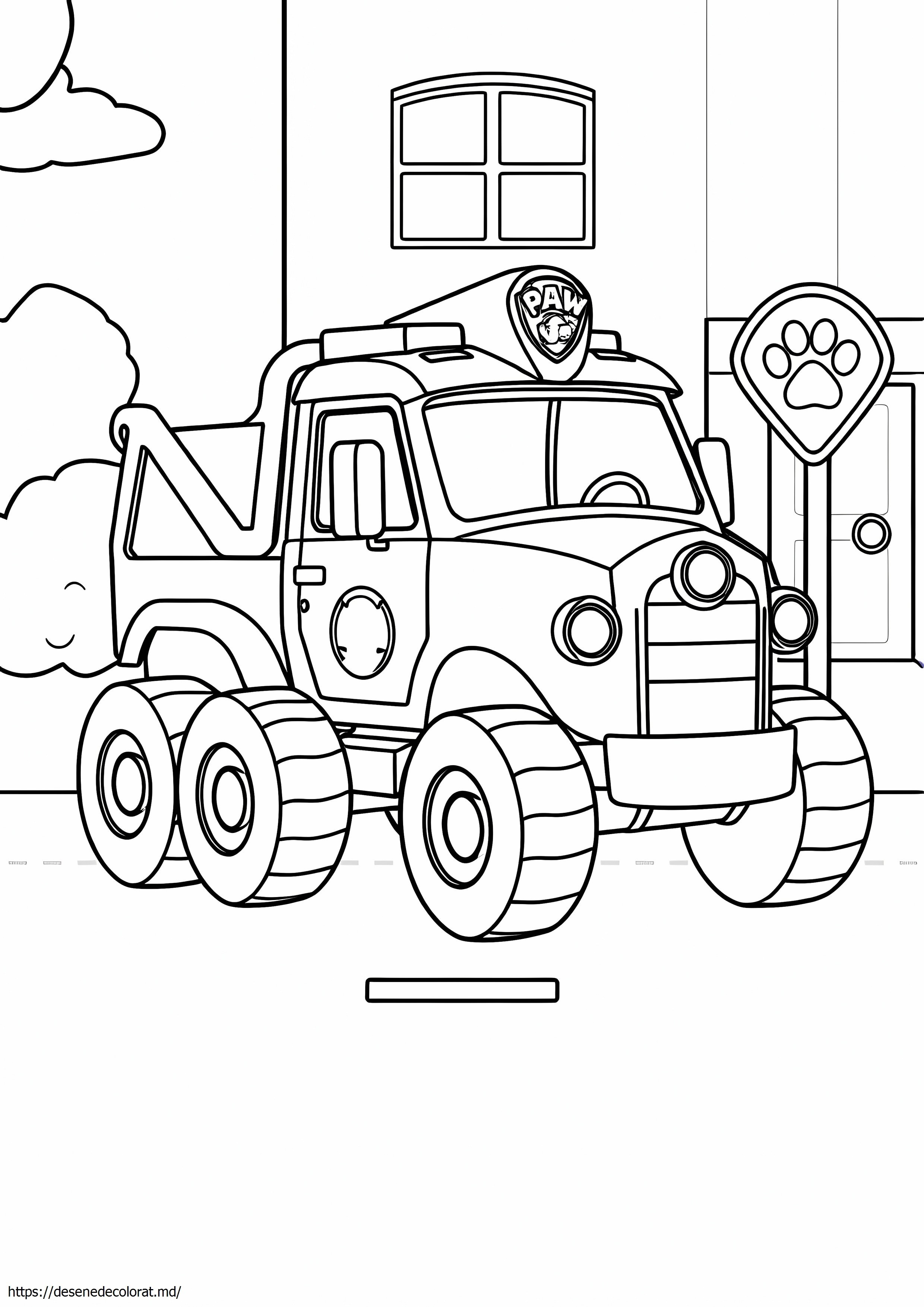 Camion de patrulare a labei