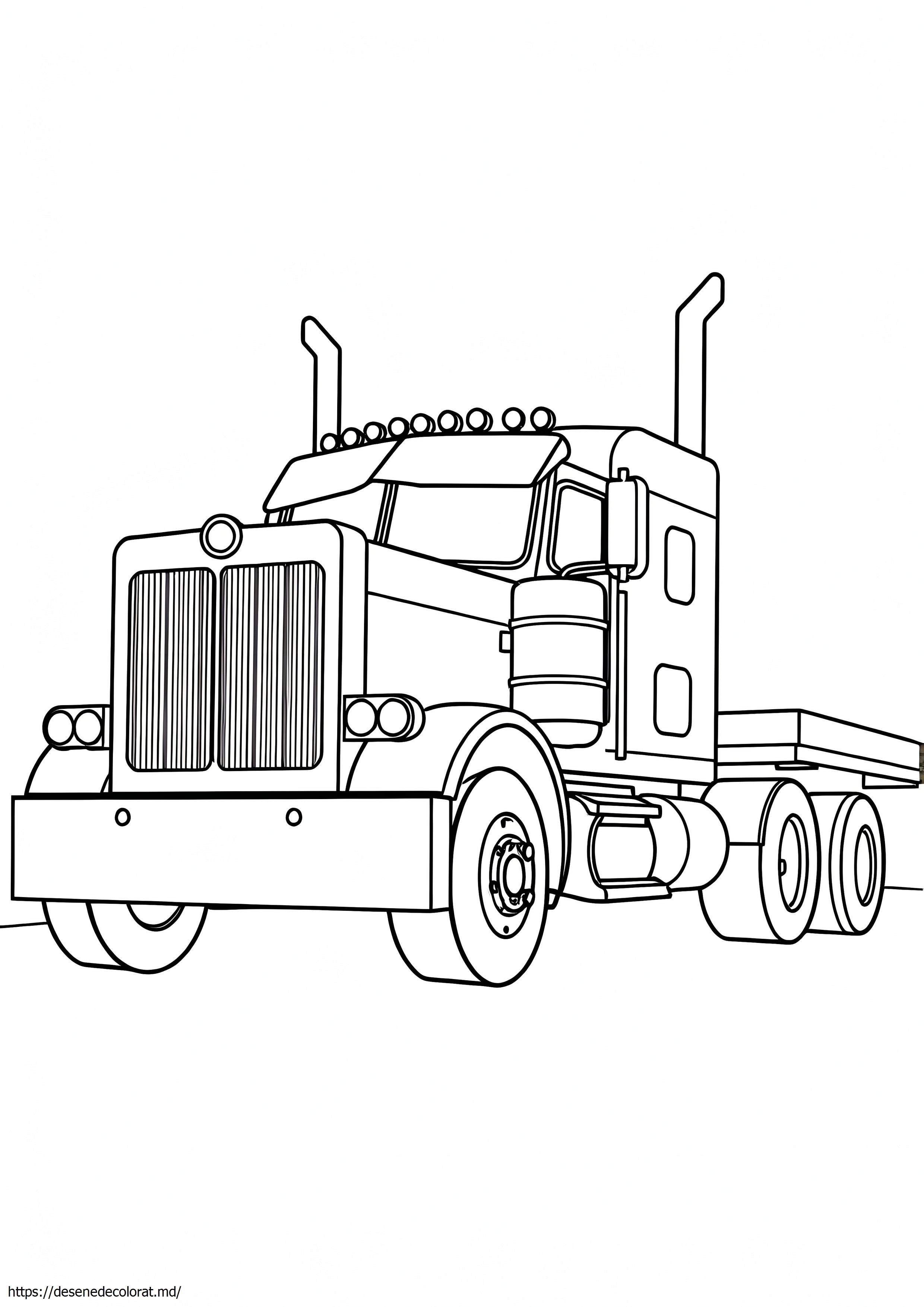 Semi-camion peterbilt