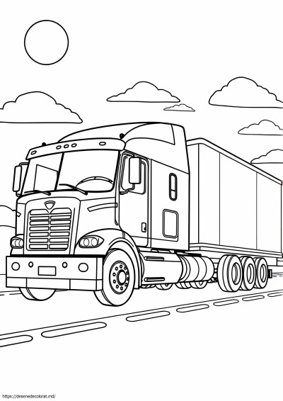 Semi-camion realist