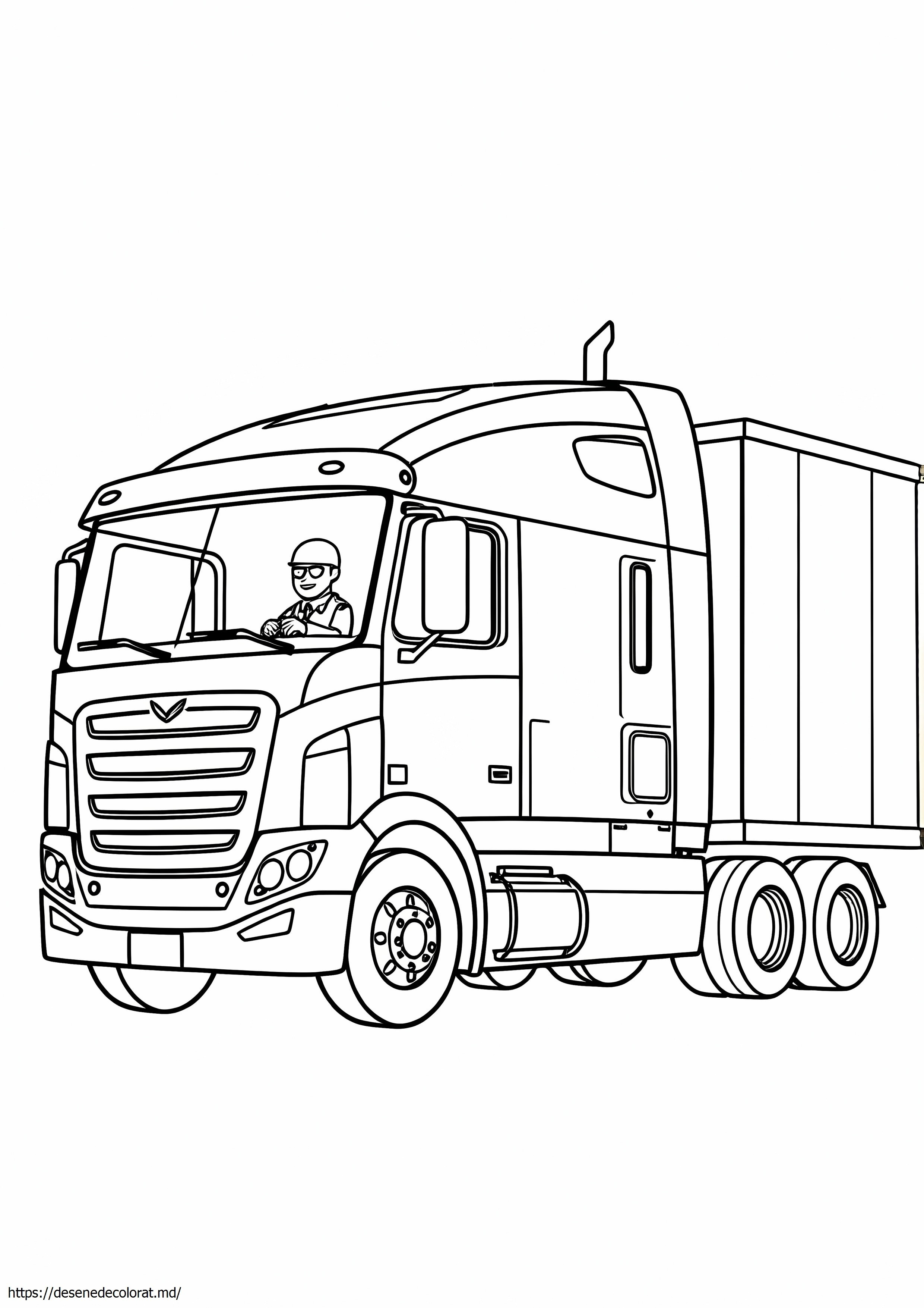 Semi-camion