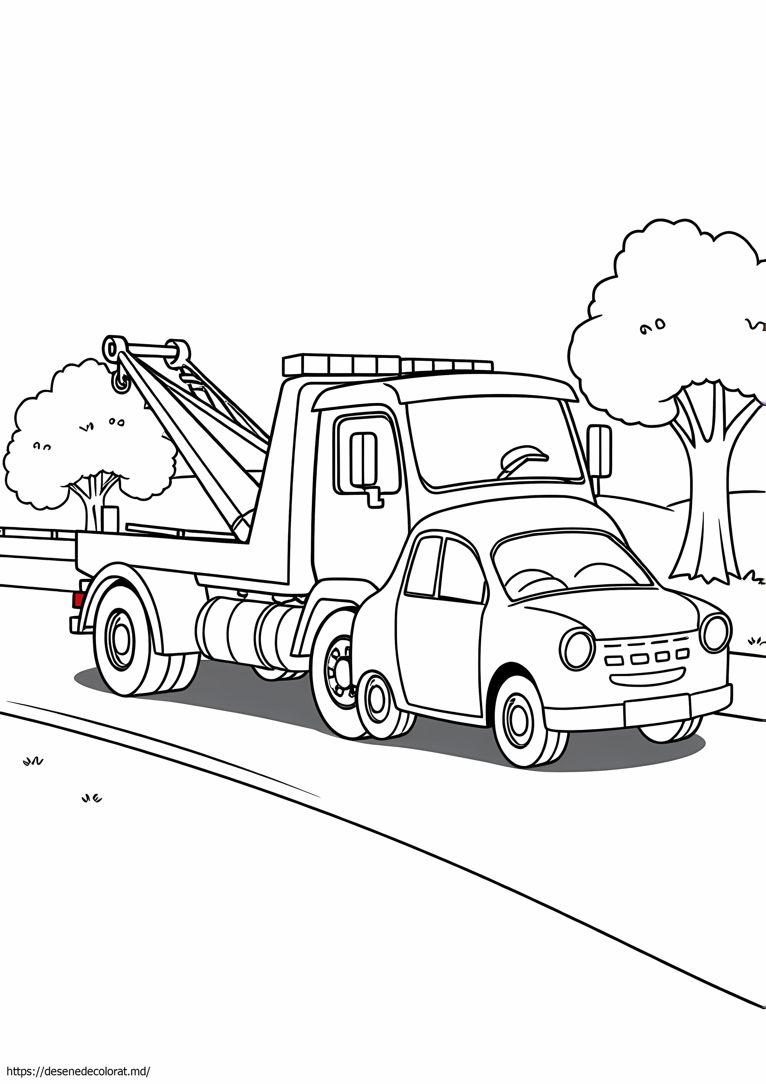 Camion de remorcare