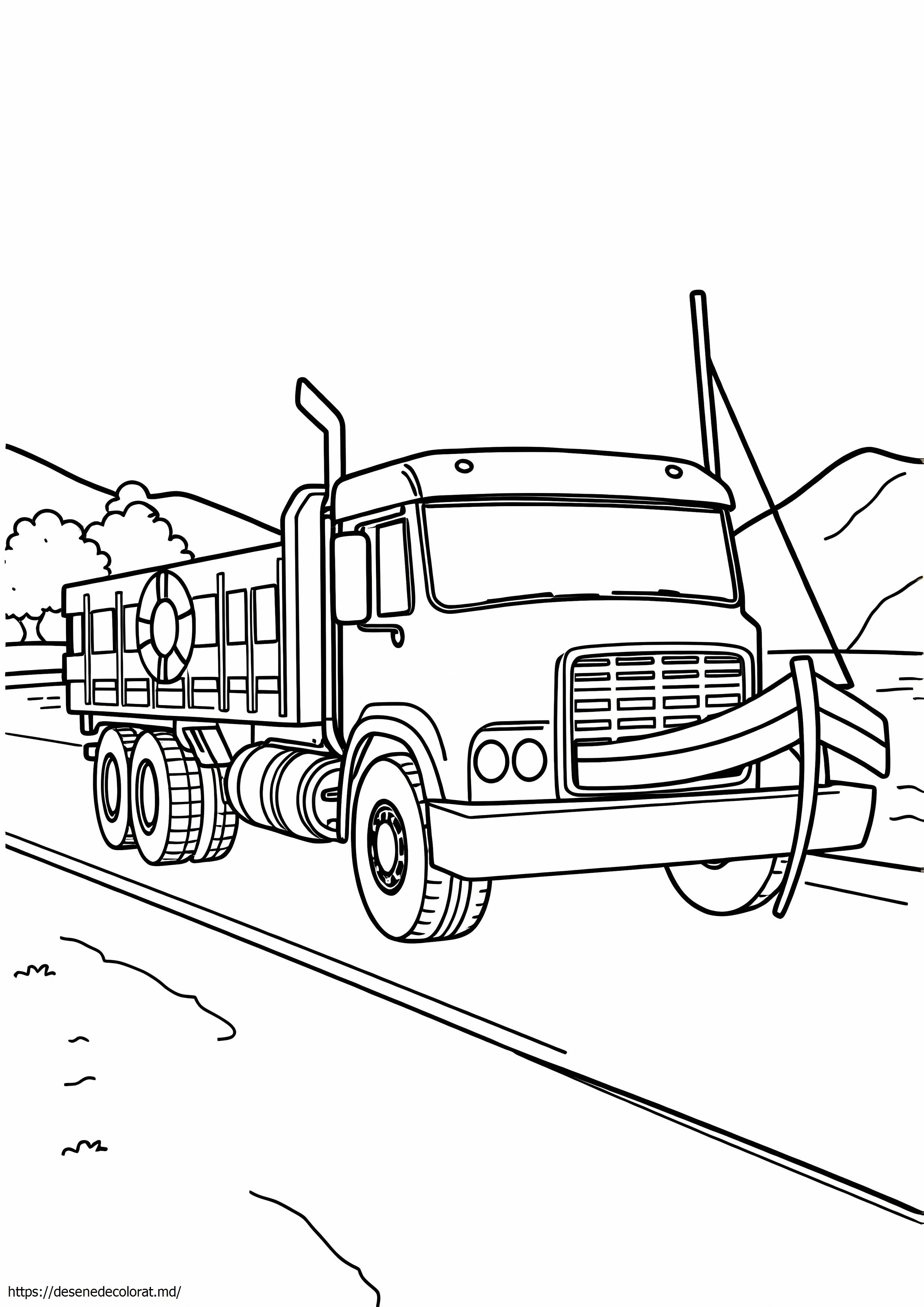 Camion și barca