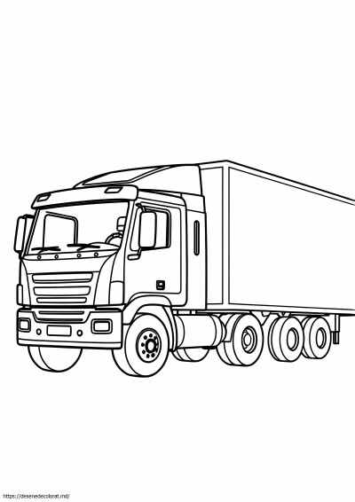 Camion și remorcă