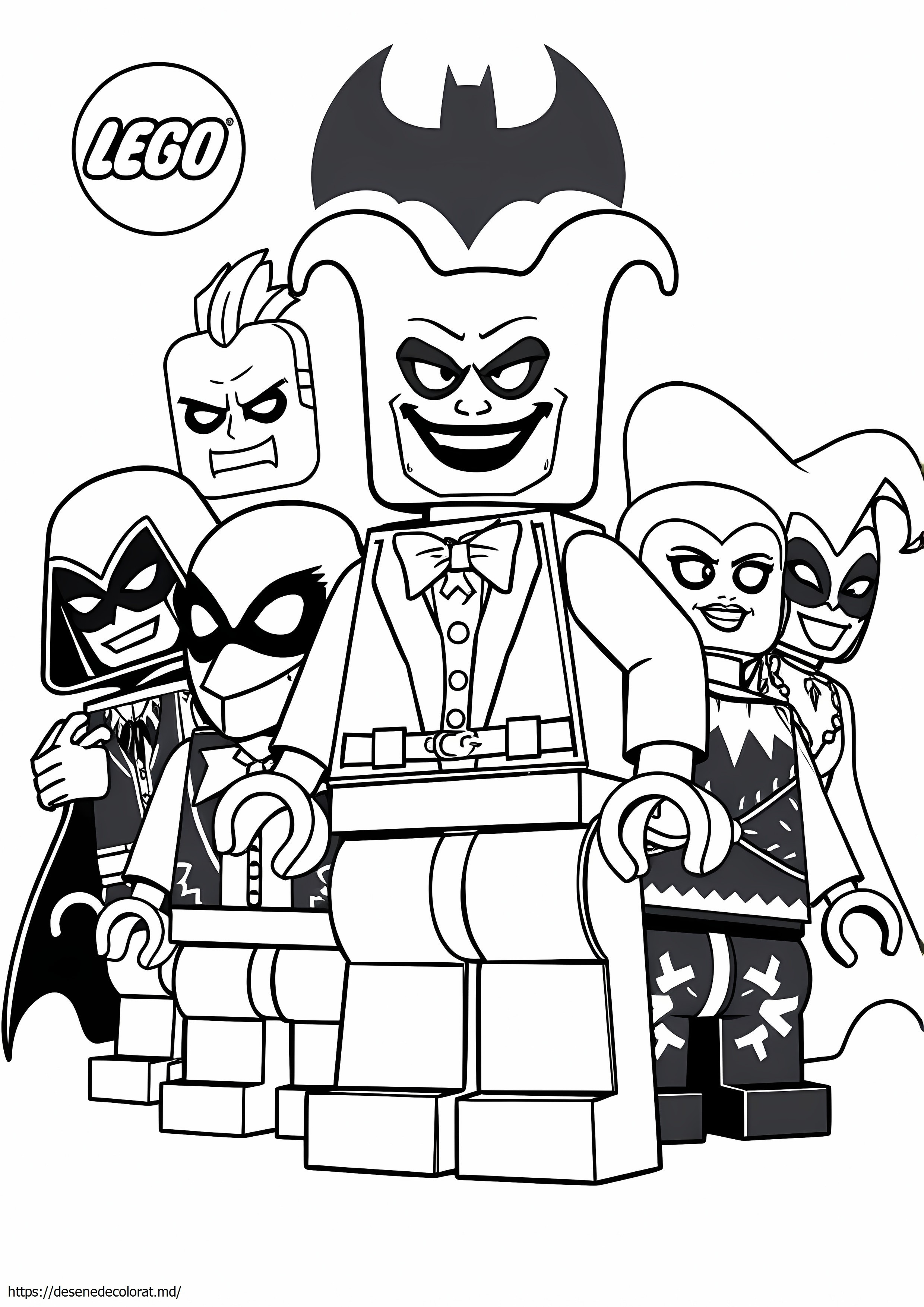Lego batman răufăcători