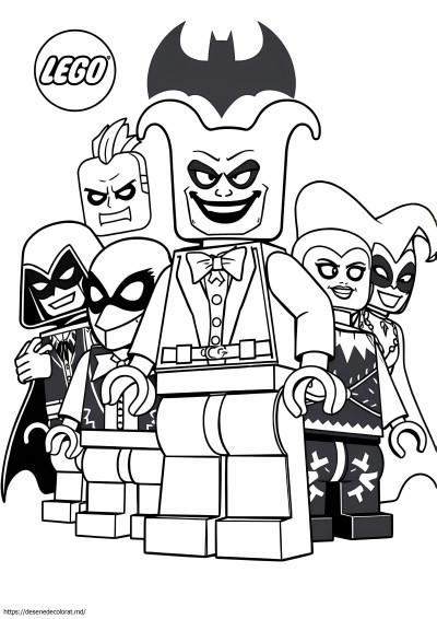 Lego batman răufăcători