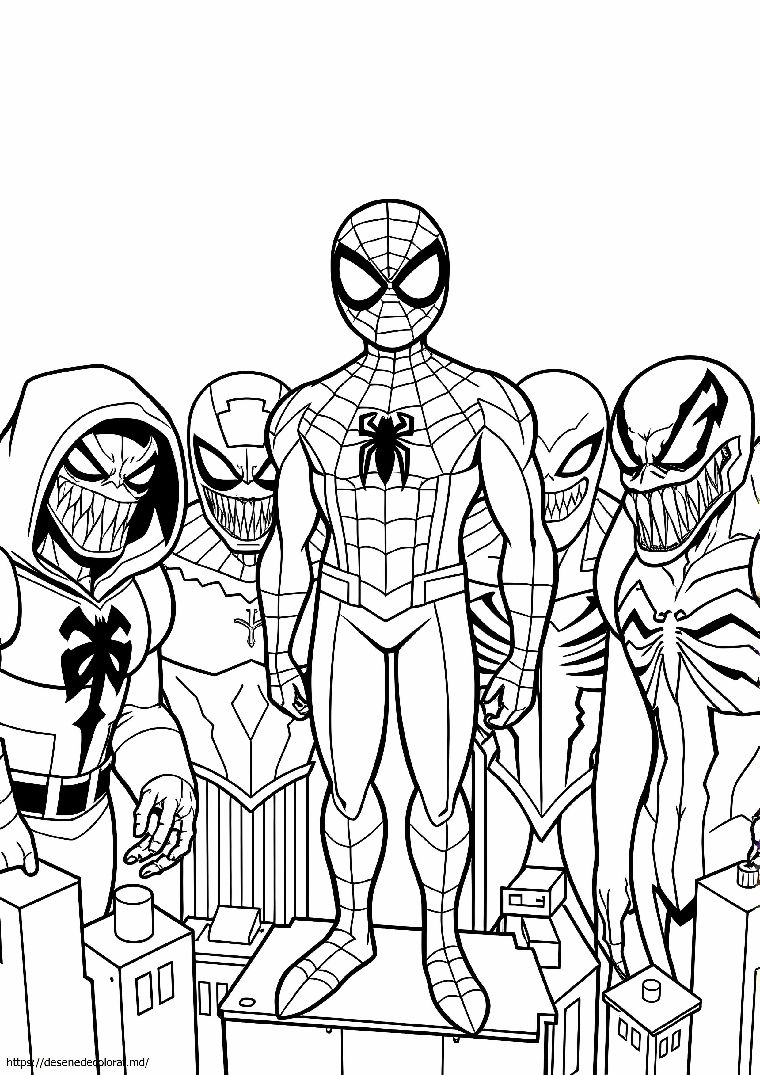Super răufăcător spiderman răufăcători