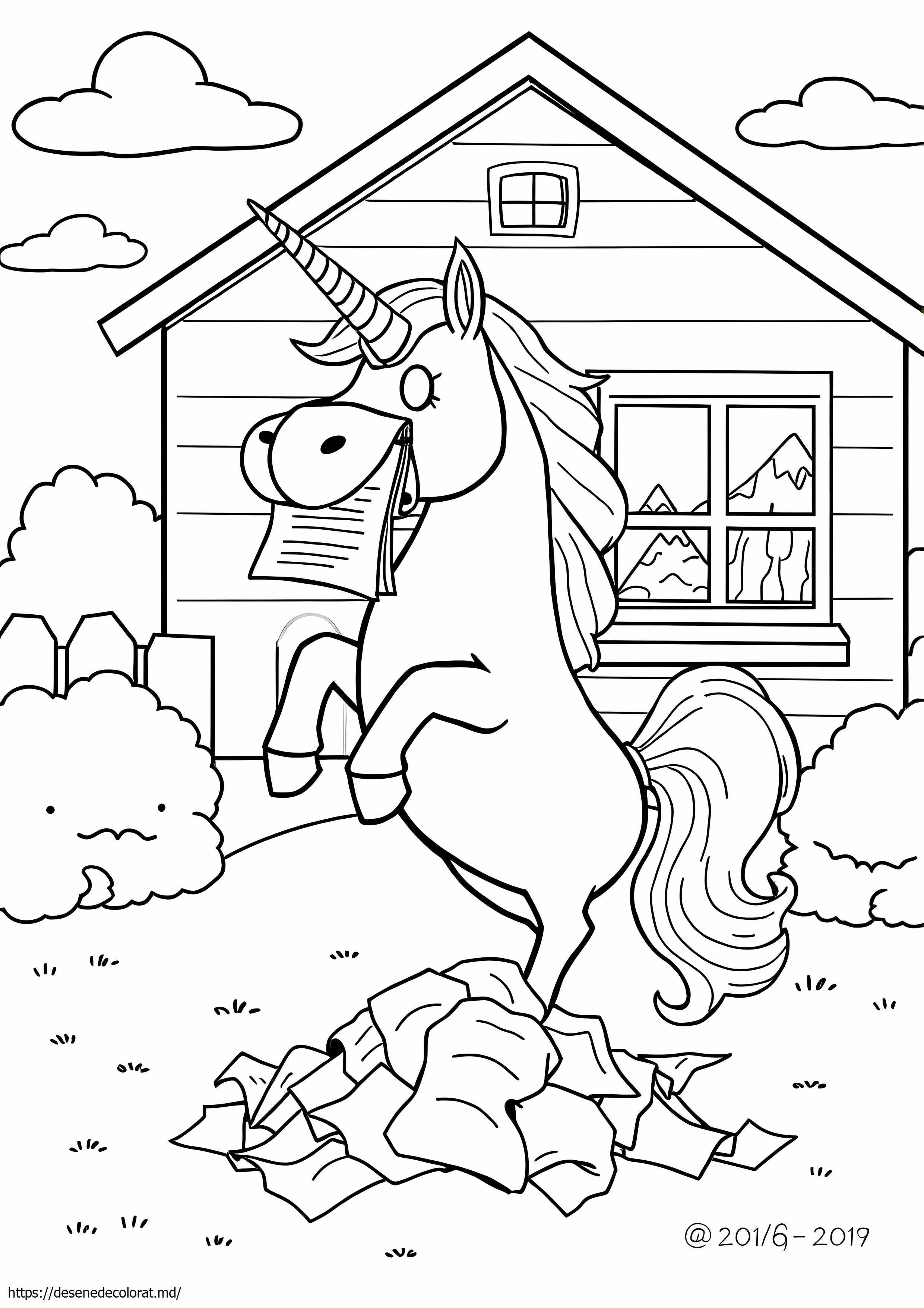 Un unicorn mi-a mâncat temele