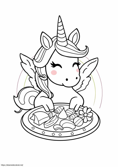 Mâncare unicorn
