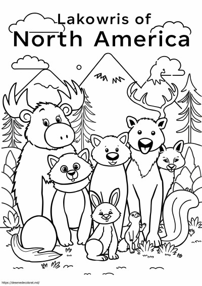 Animale din America de Nord