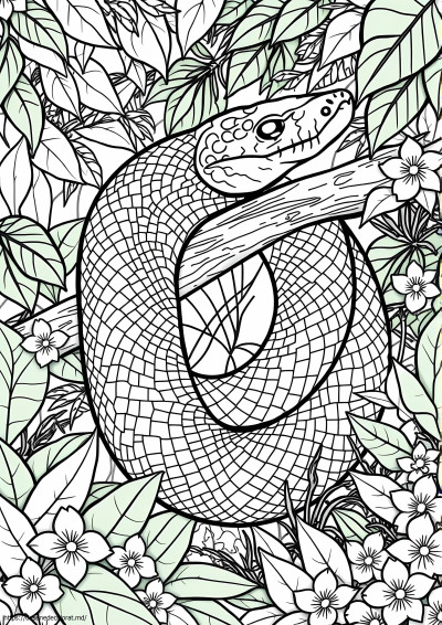Anaconda realistă
