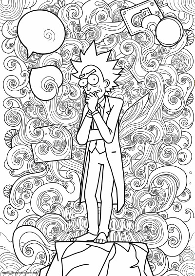 Rick and morty estetic