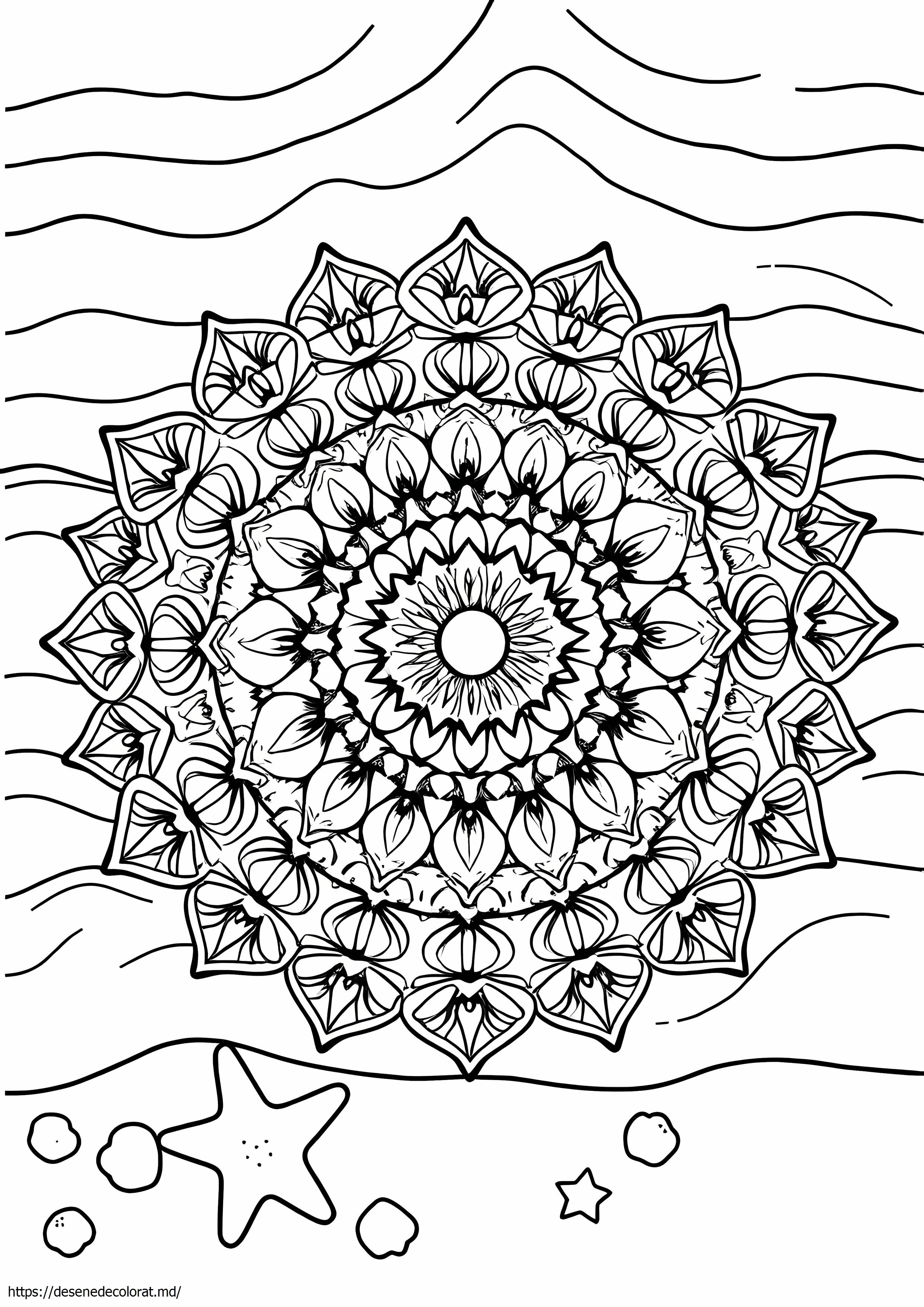 Mandala de plaja