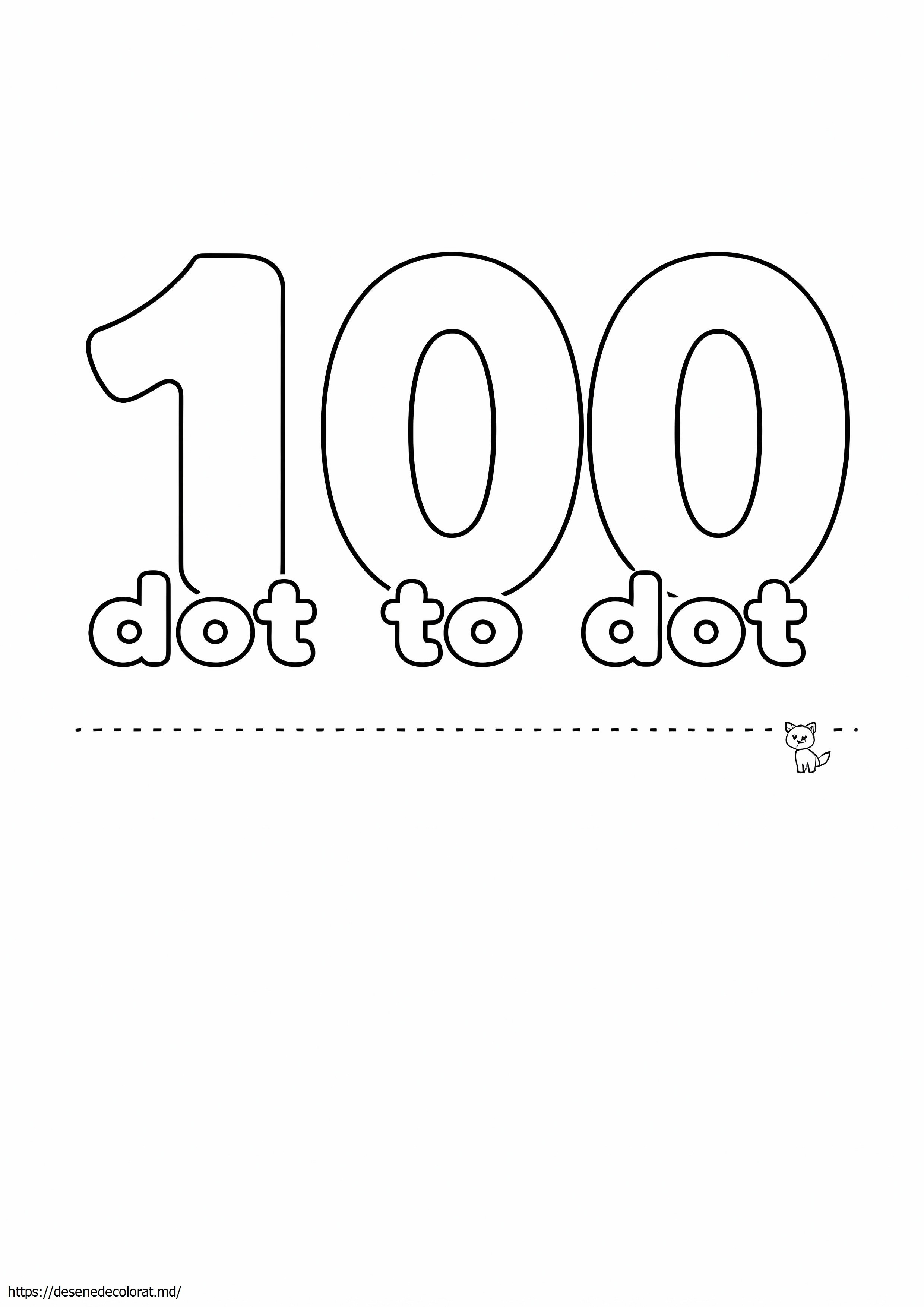 100 punct la punct