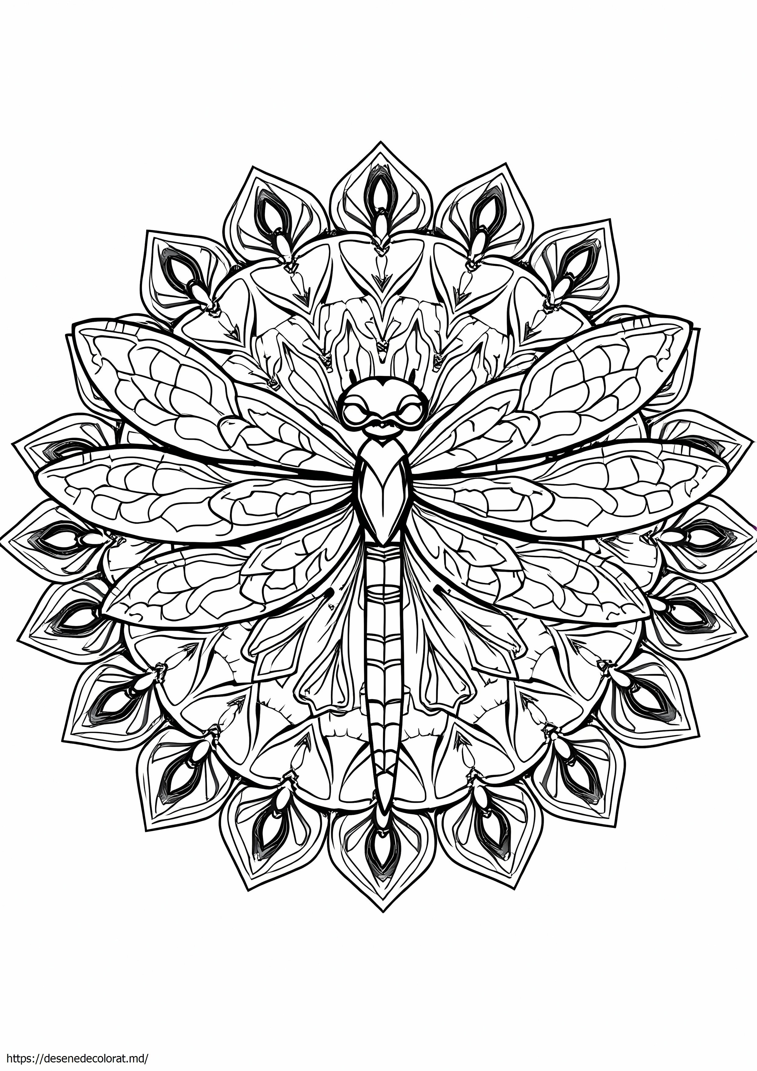 Mandala de libelule