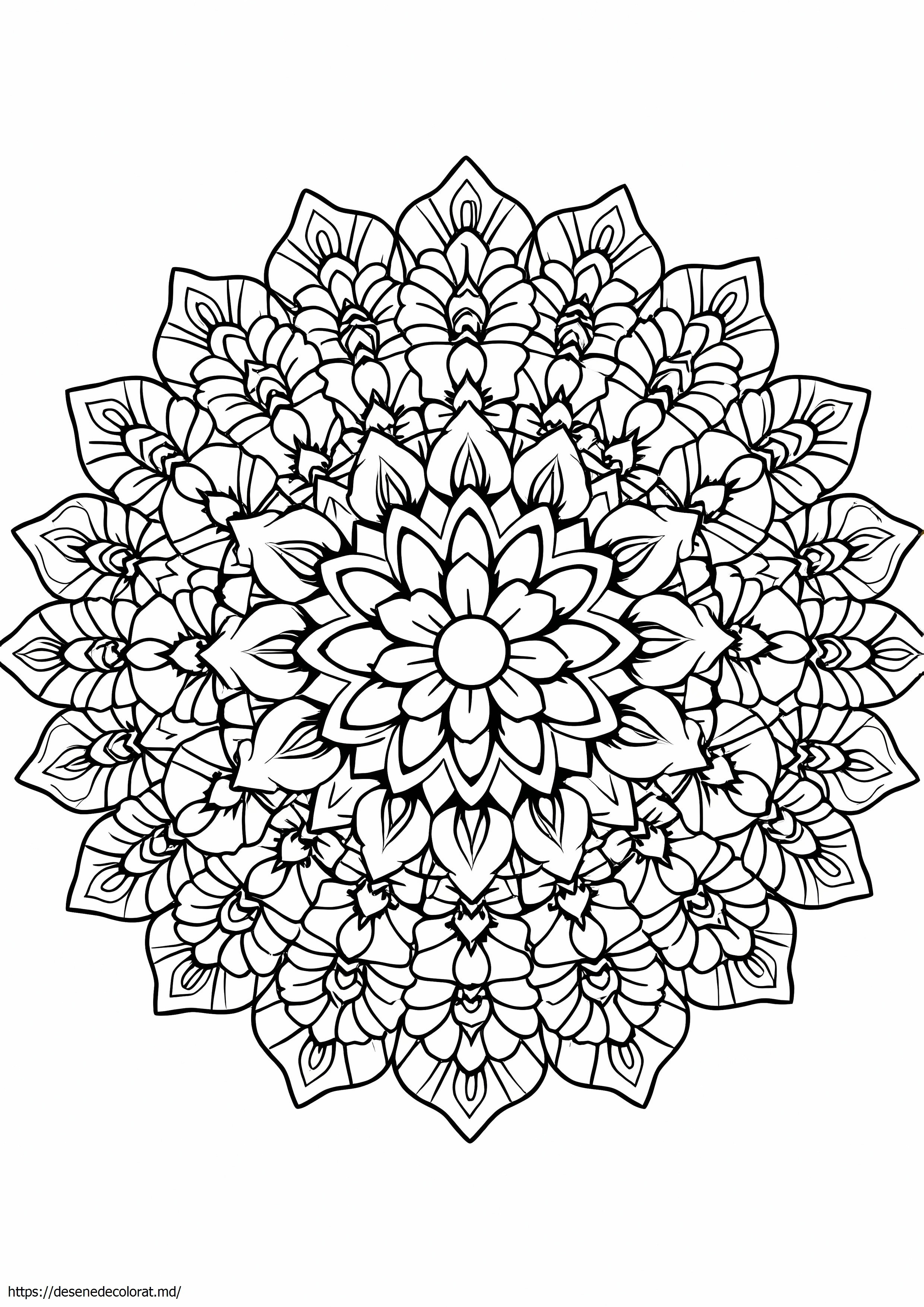 Mandala florala