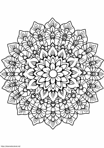 Mandala florala