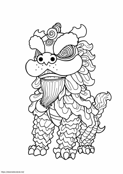 Artă în linie barongsai