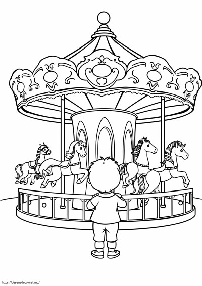 Merry go round carusel
