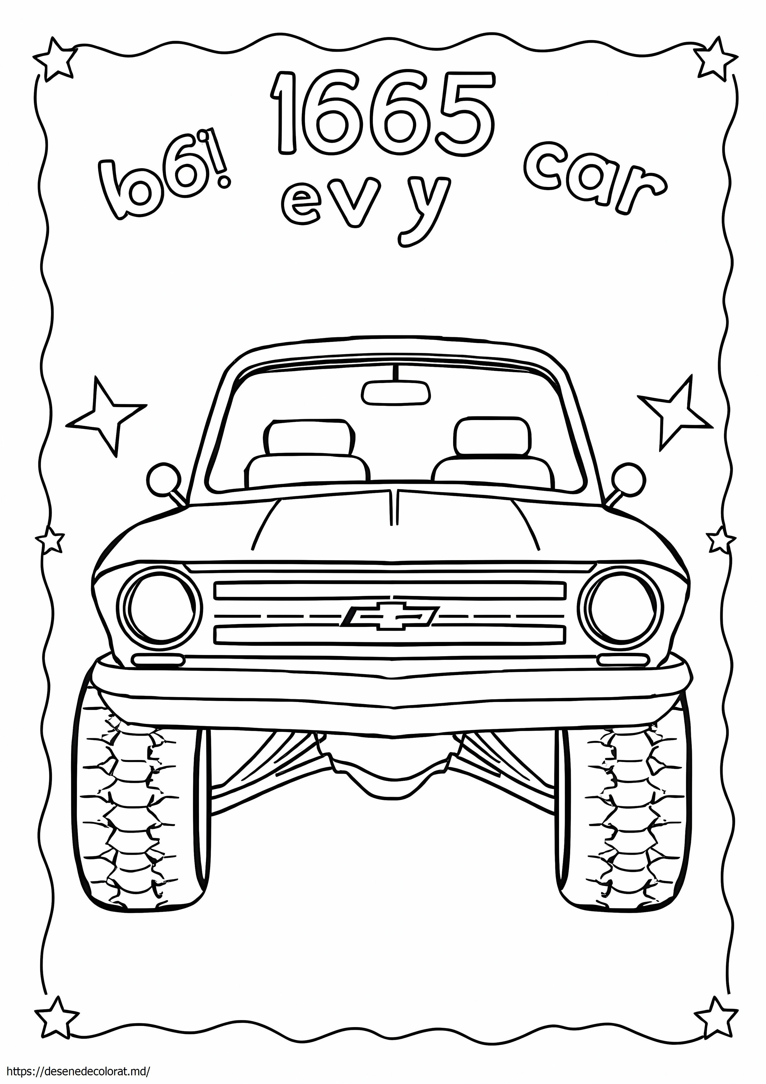 Masina chevy din 1965