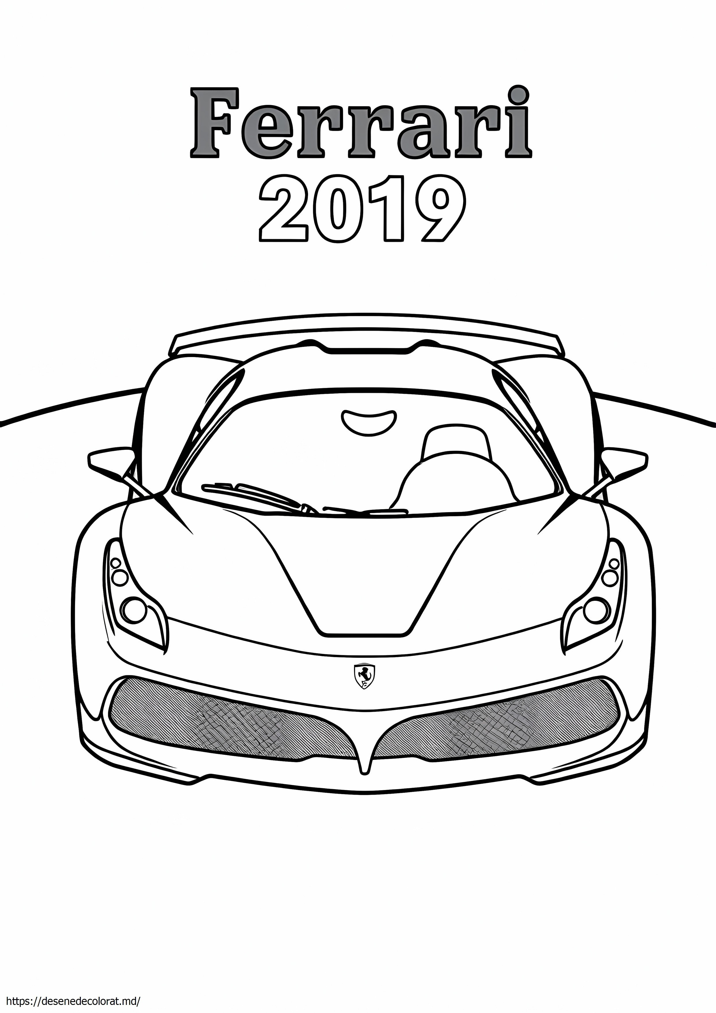 Masina ferrari 2019