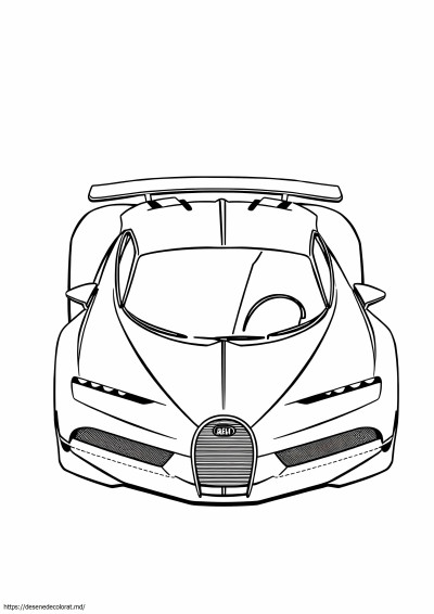 Hypercar bugatti bolide