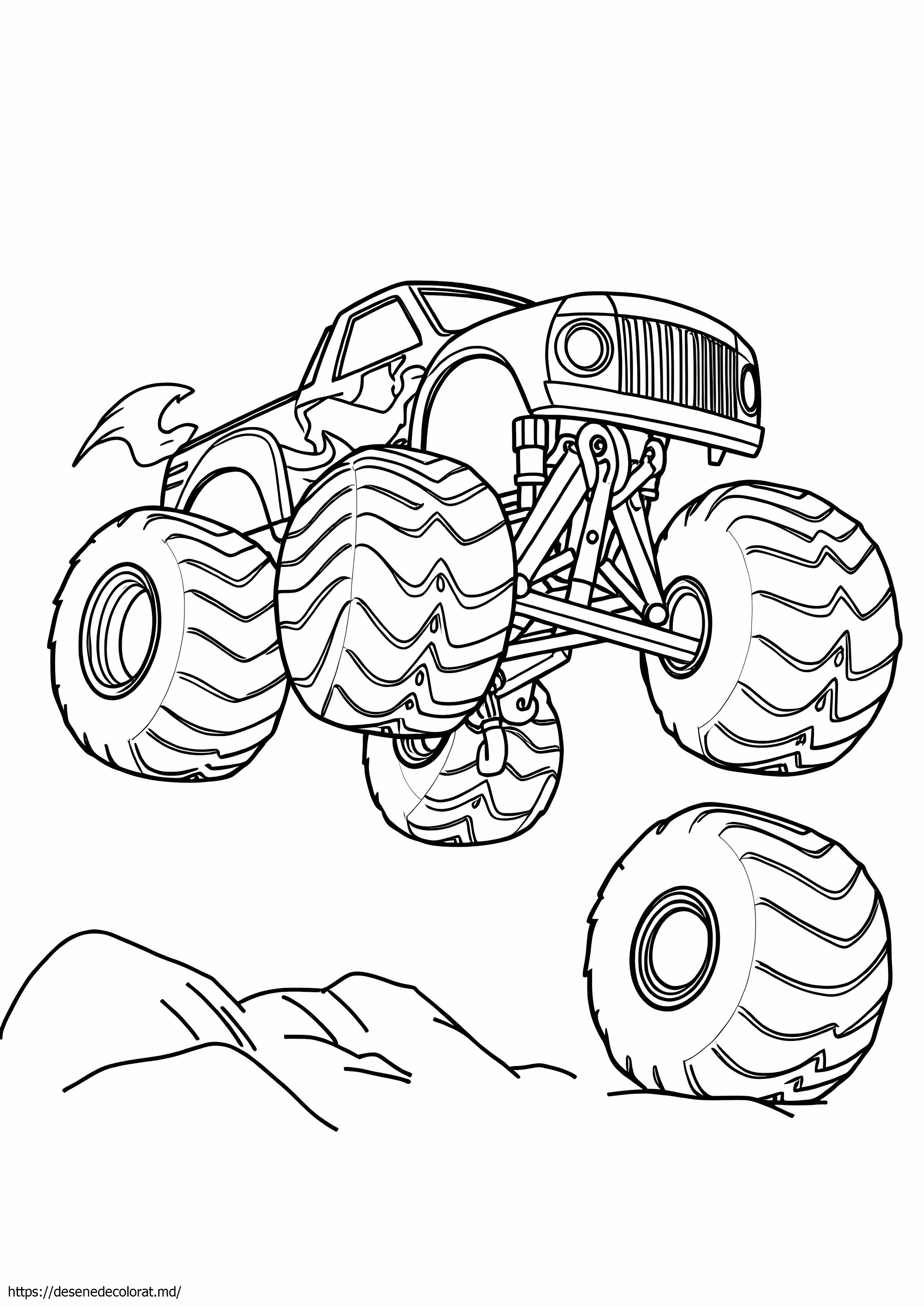 Monster jam monster truck
